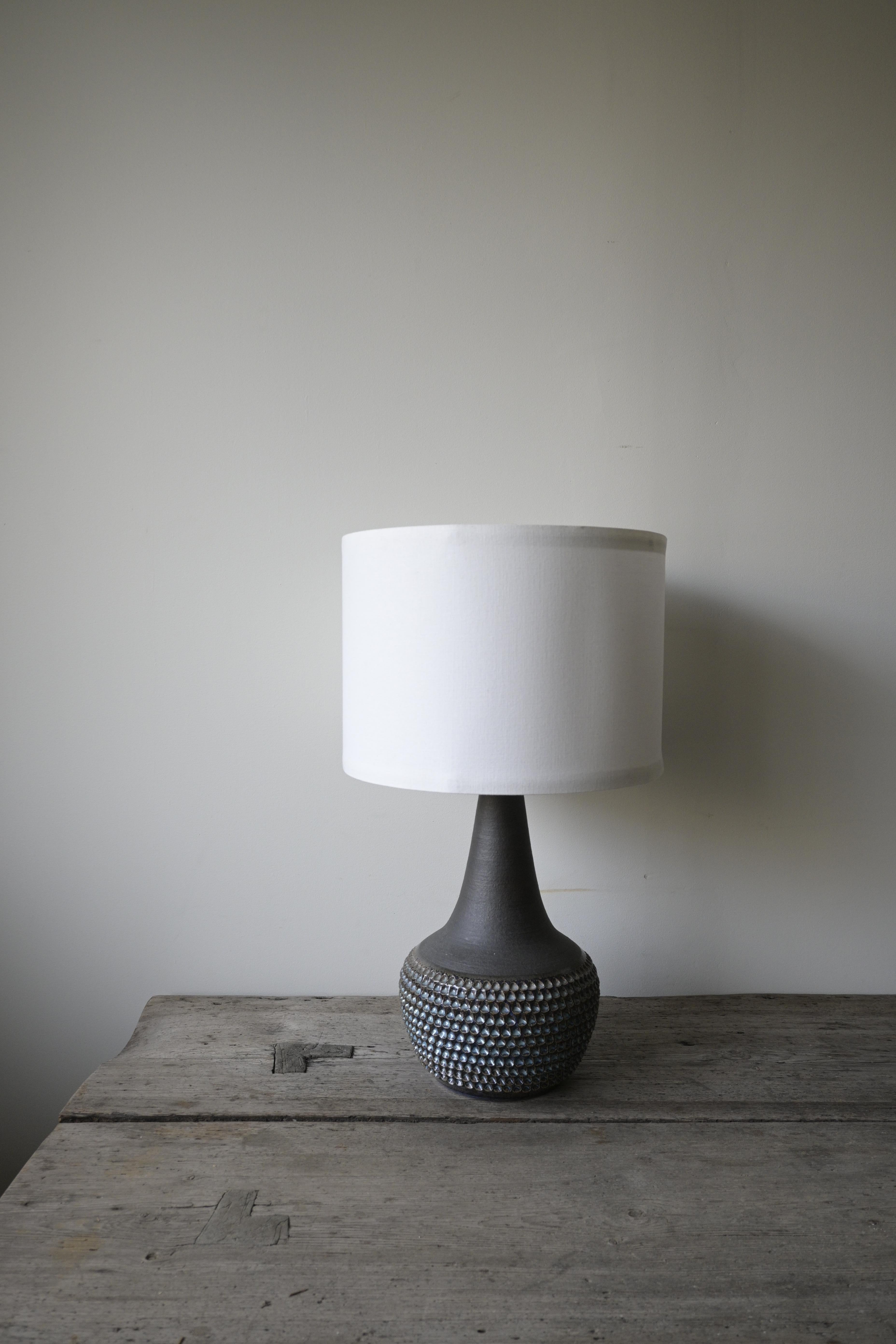 Large Table Lamp by Einar Johansen for Søholm Stentøj, Denmark, 1960s For Sale 1