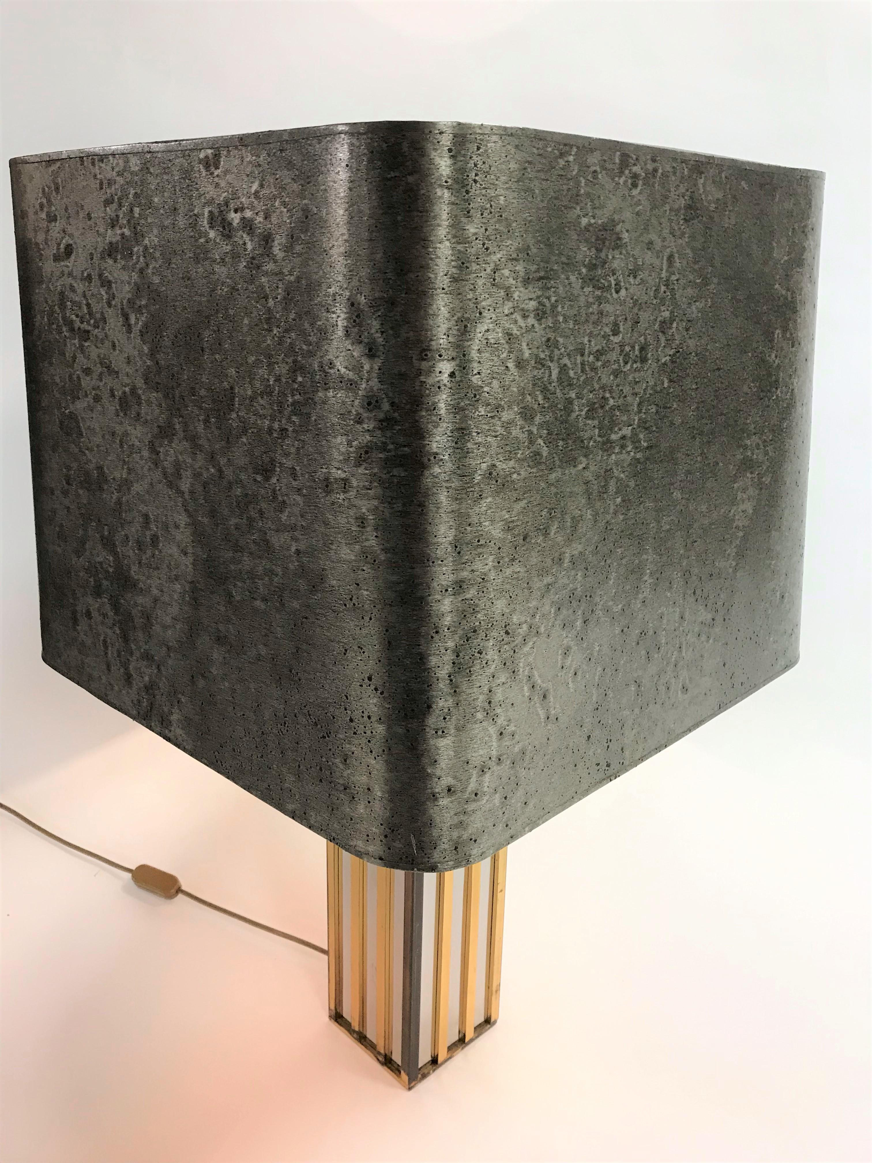 Large Table Lamp by Gaetano Sciolari, 1970s 5