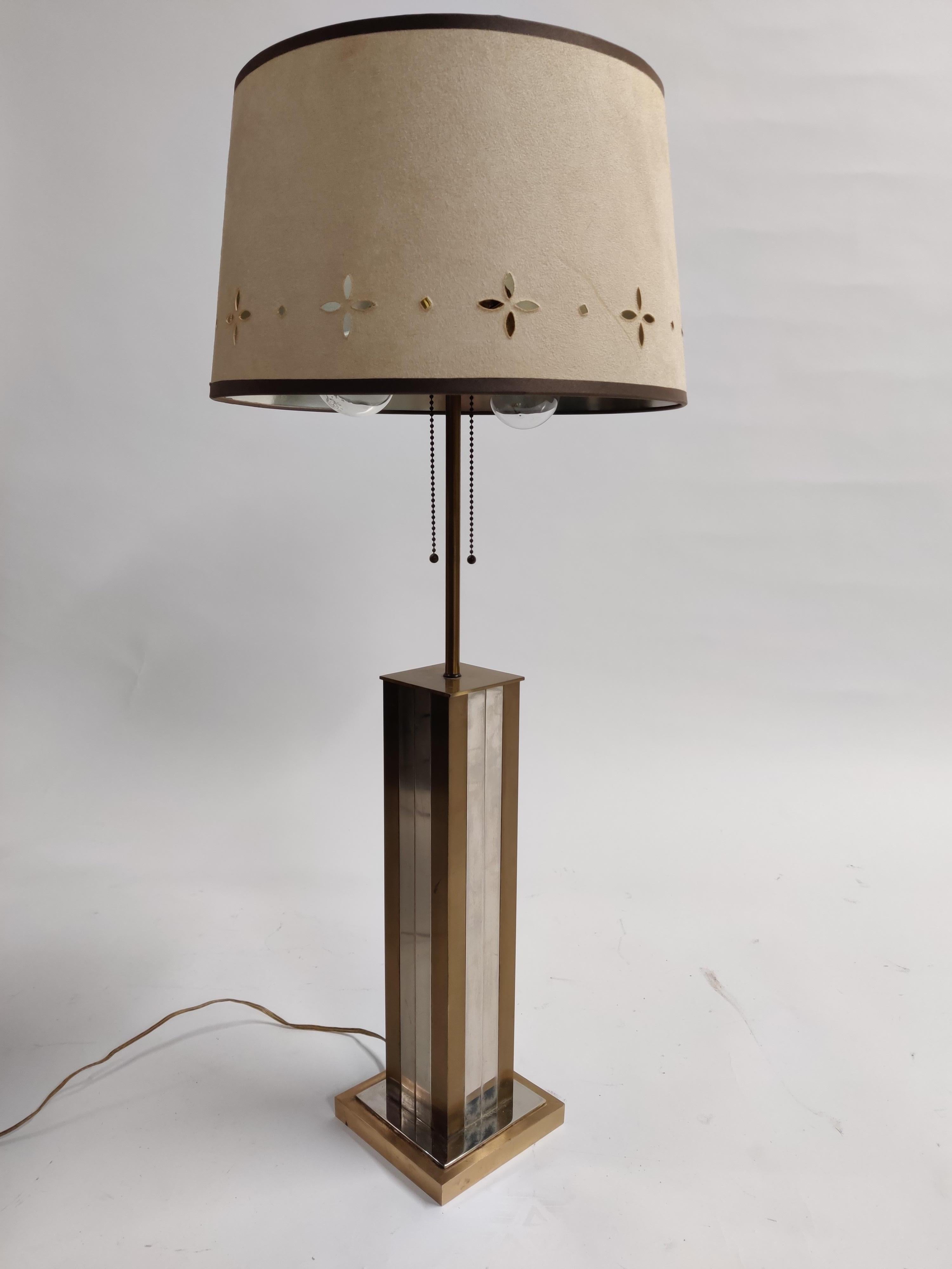 Mid-20th Century Large Table Lamp by Gaetano Sciolari, 1970s