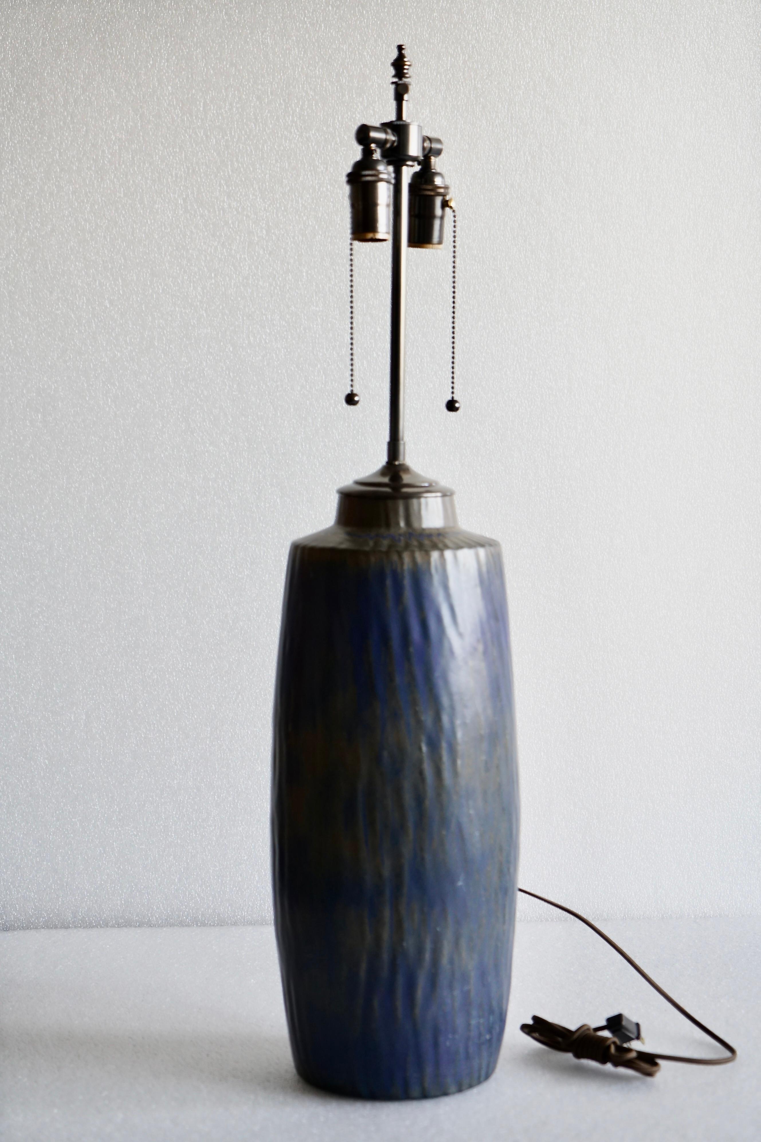 Scandinavian Modern Large table lamp by GUNNAR NYLUND For Sale