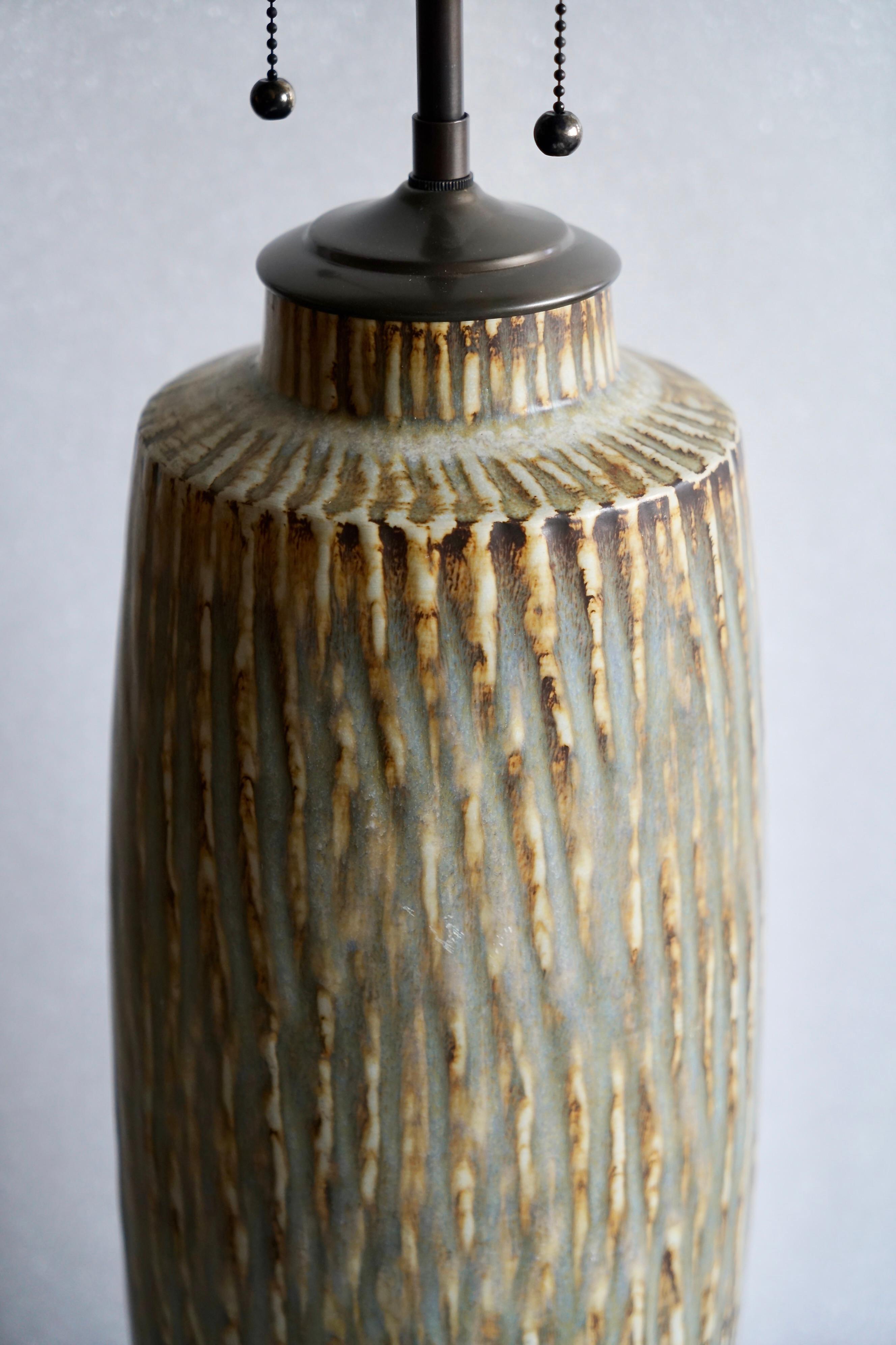 Swedish Large table lamp by GUNNAR NYLUND For Sale