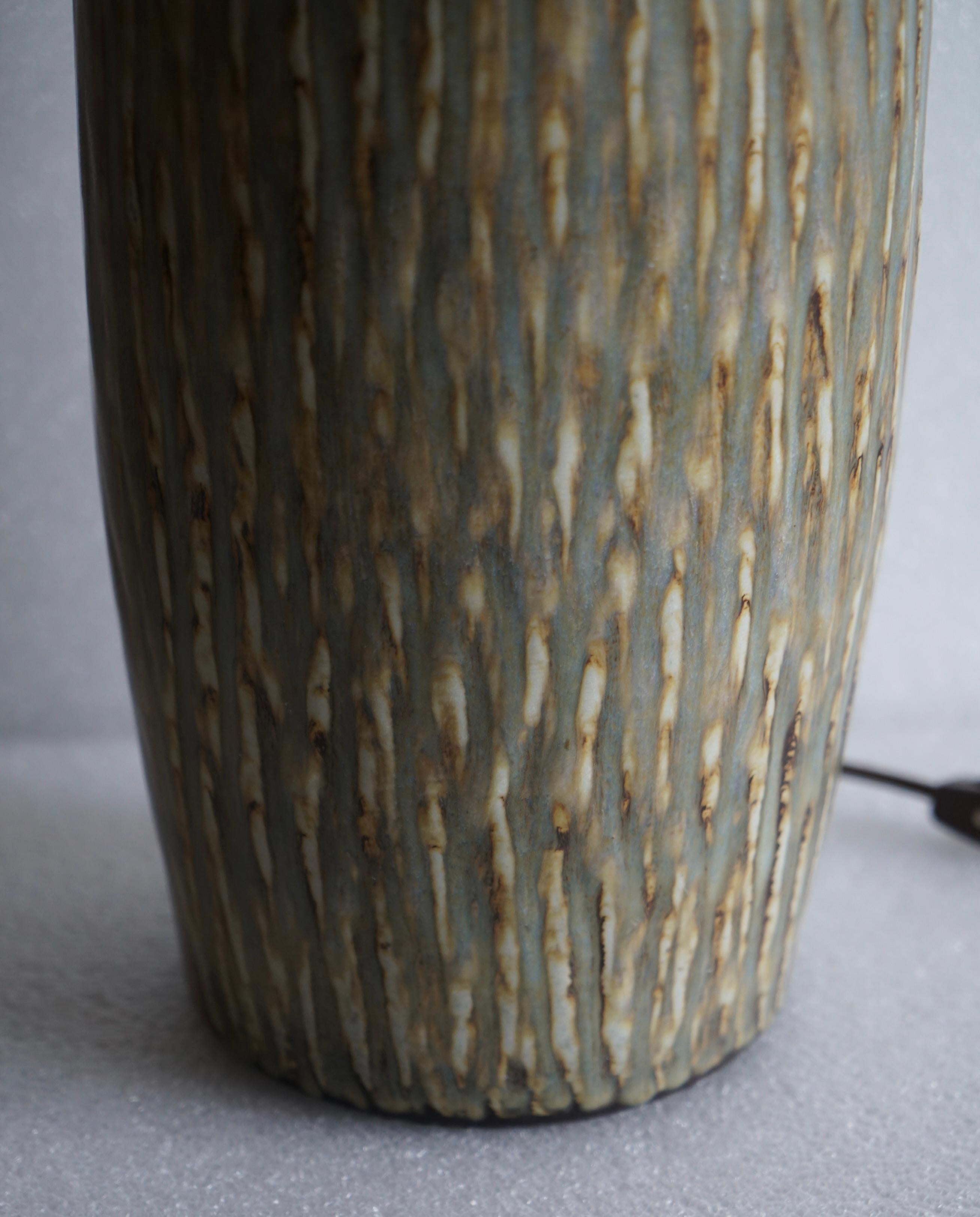 Mid-20th Century Large table lamp by GUNNAR NYLUND For Sale