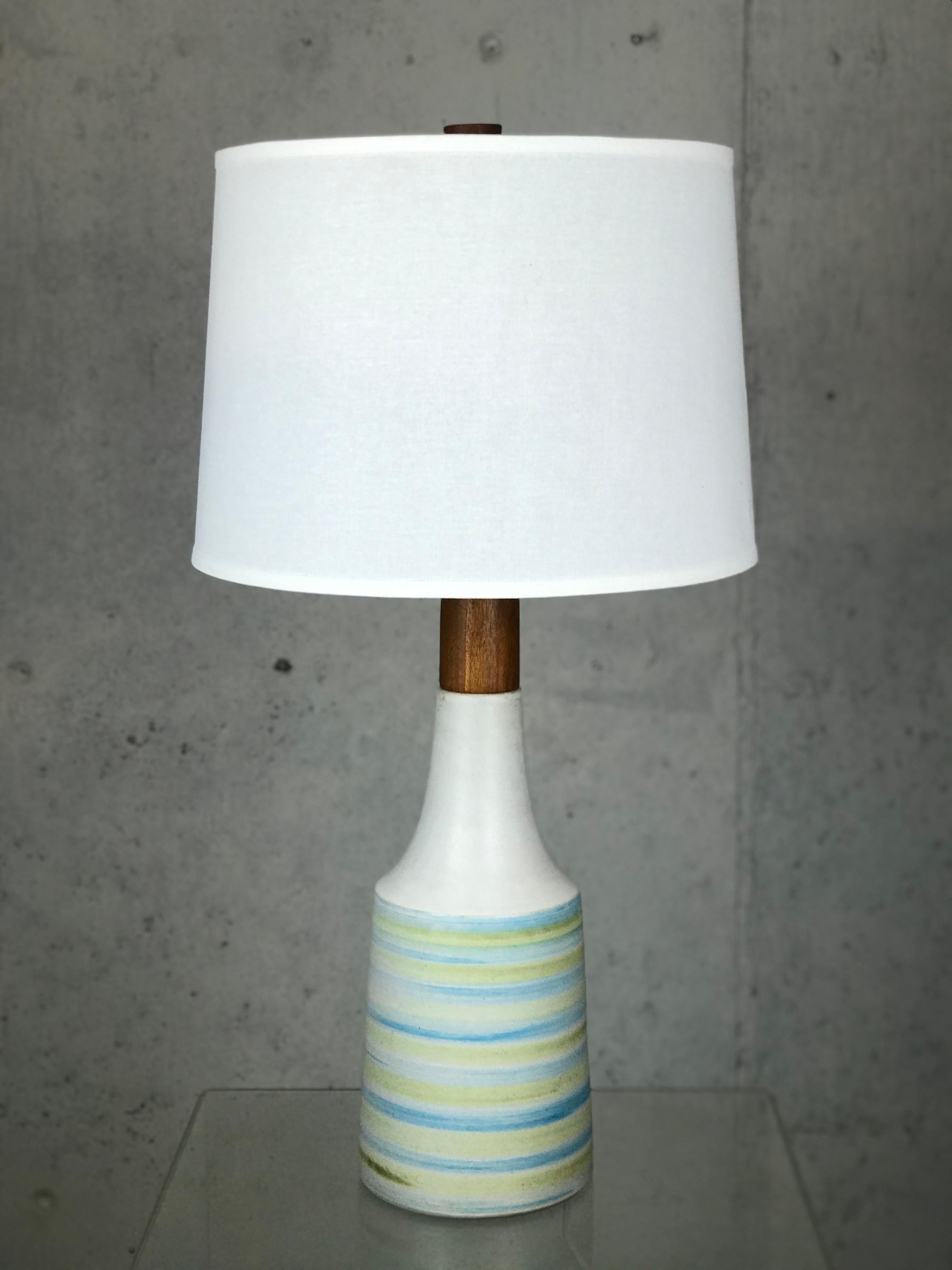 American Large Martz Mid Century Table Lamp by Jane and Gordon Martz for Marshall Studios