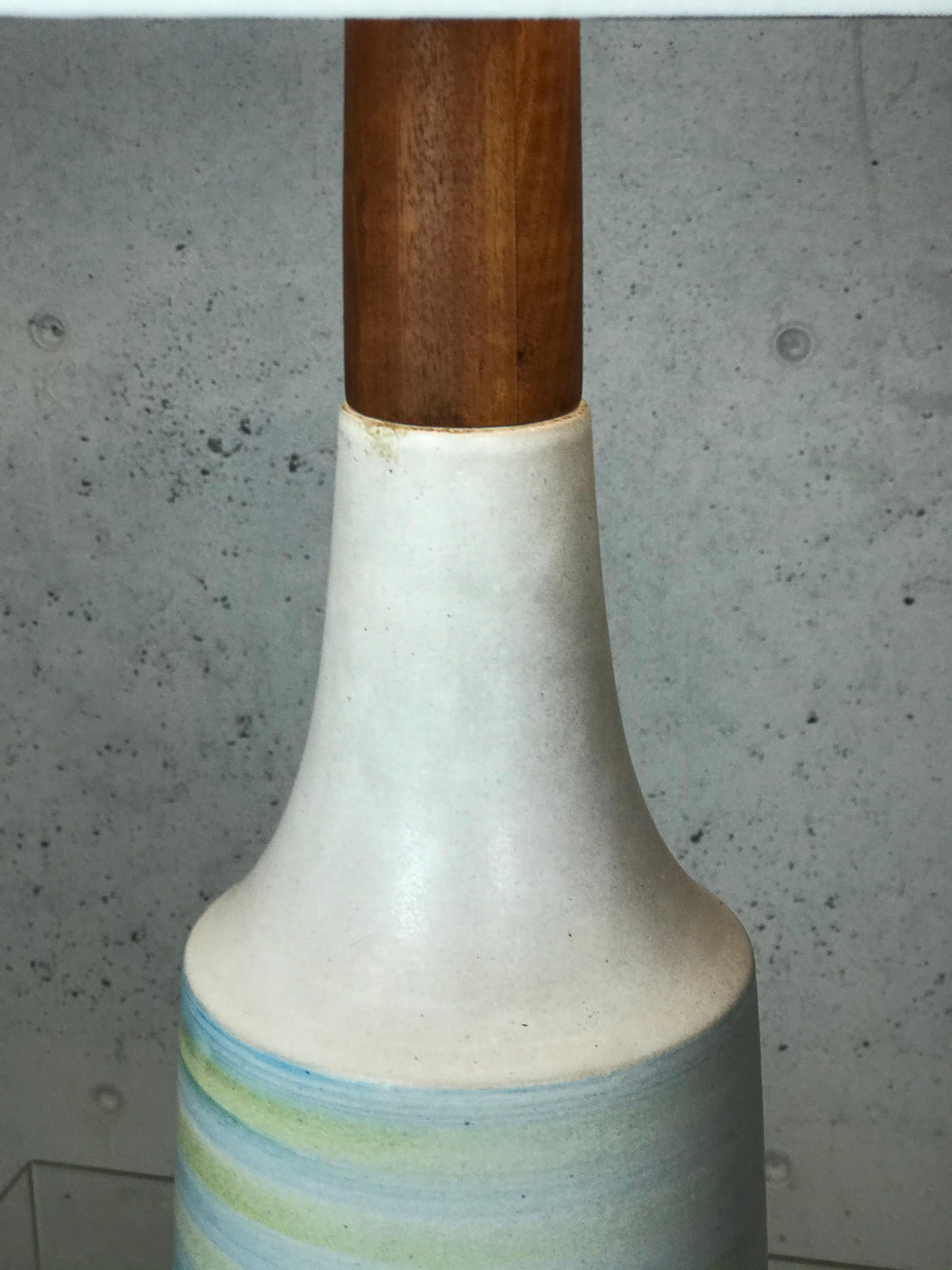 Mid-20th Century Large Martz Mid Century Table Lamp by Jane and Gordon Martz for Marshall Studios