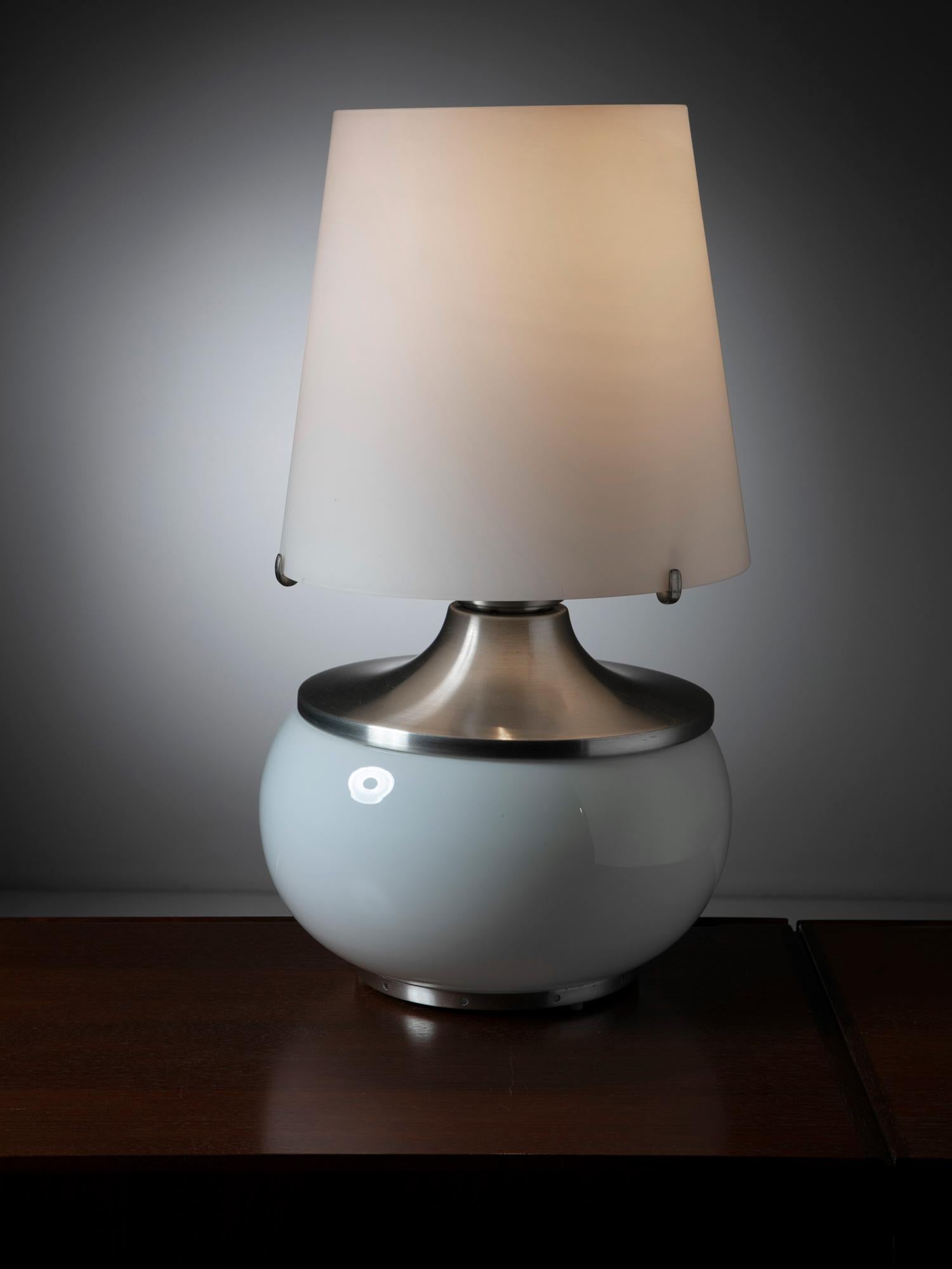 Italian Large Table Lamp Model 879 by Pia Guidetti Crippa for Lumi, Italy, 1960s For Sale