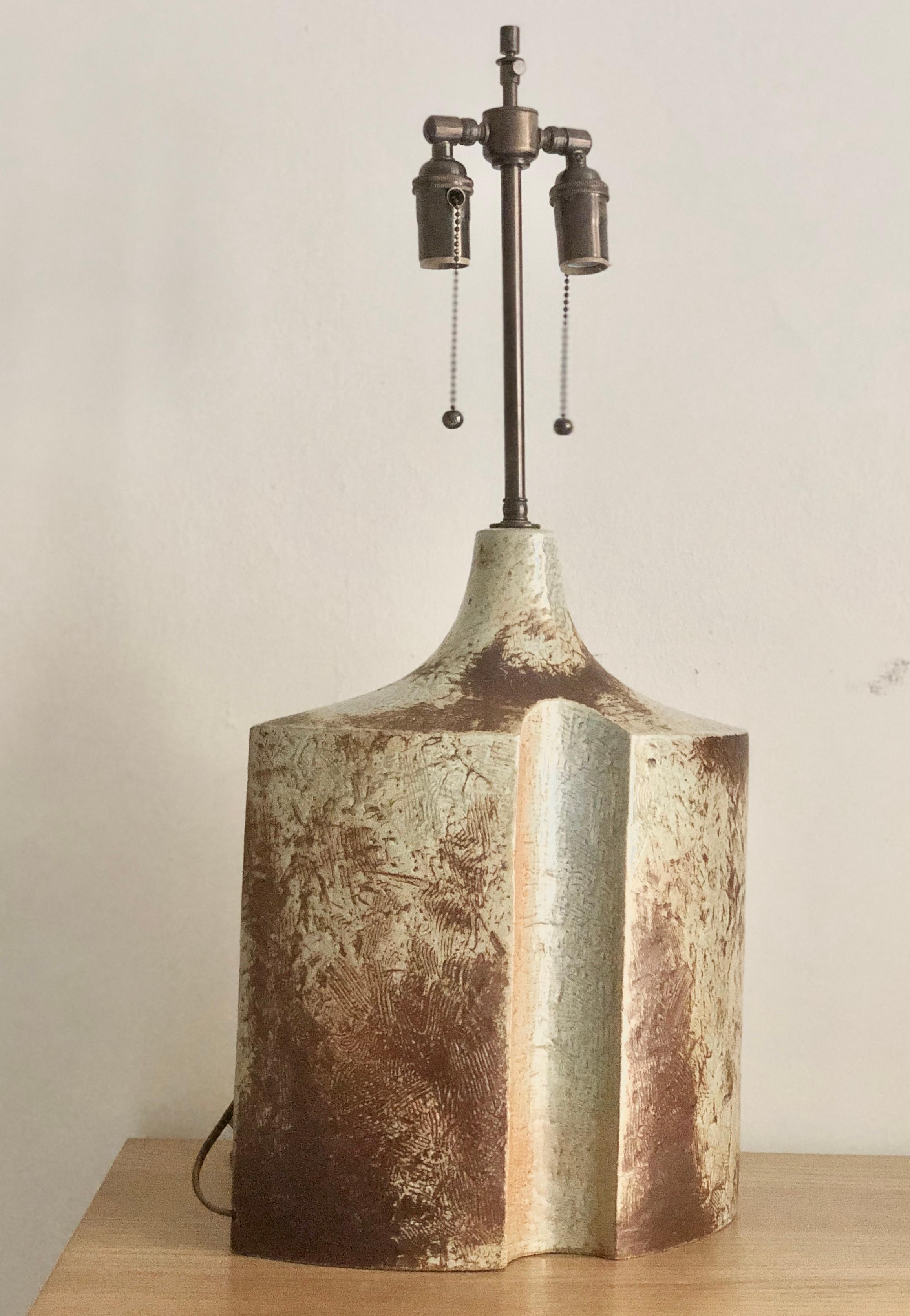 Danish Large Table Lamp by Søholm