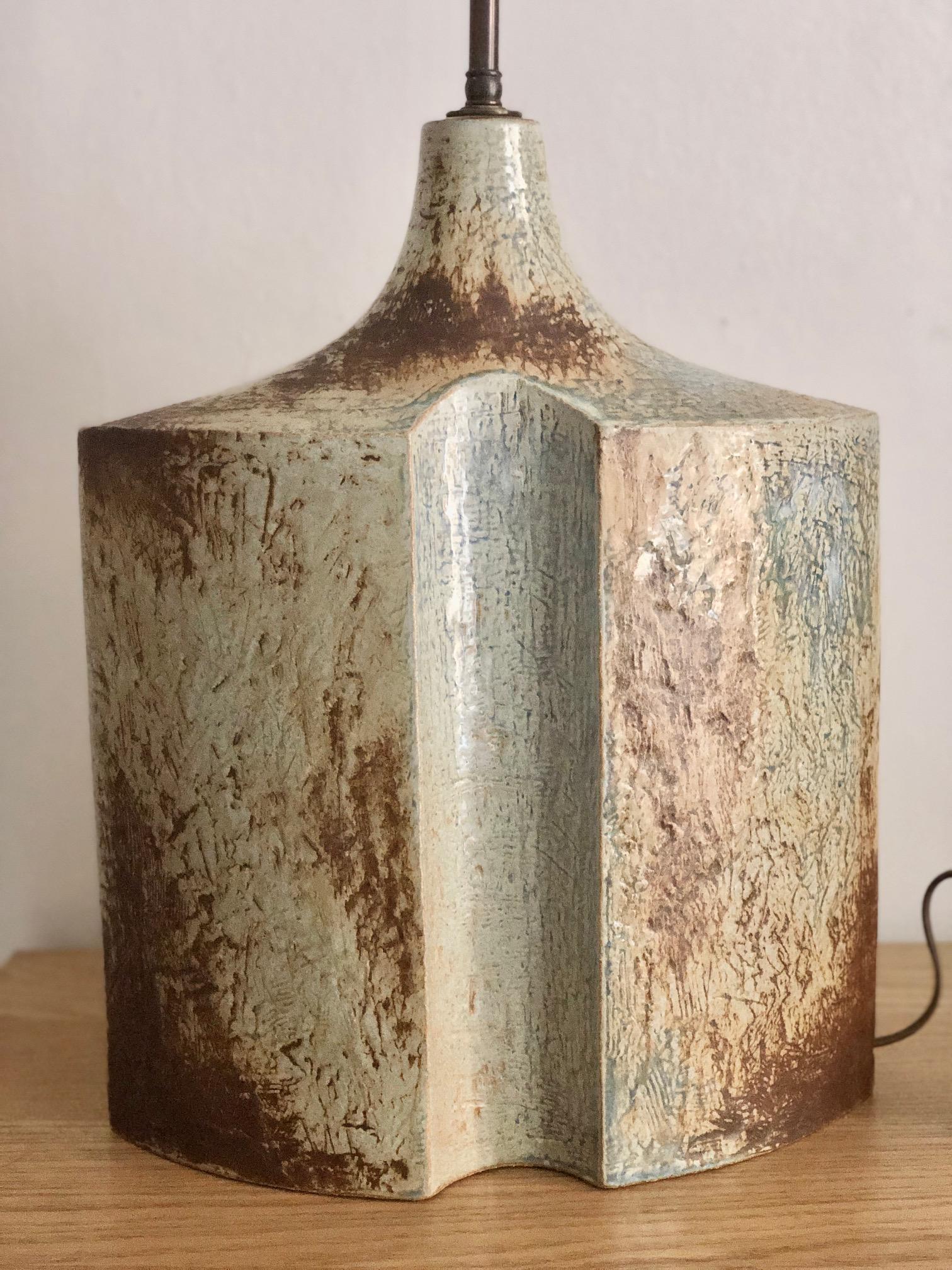Mid-20th Century Large Table Lamp by Søholm