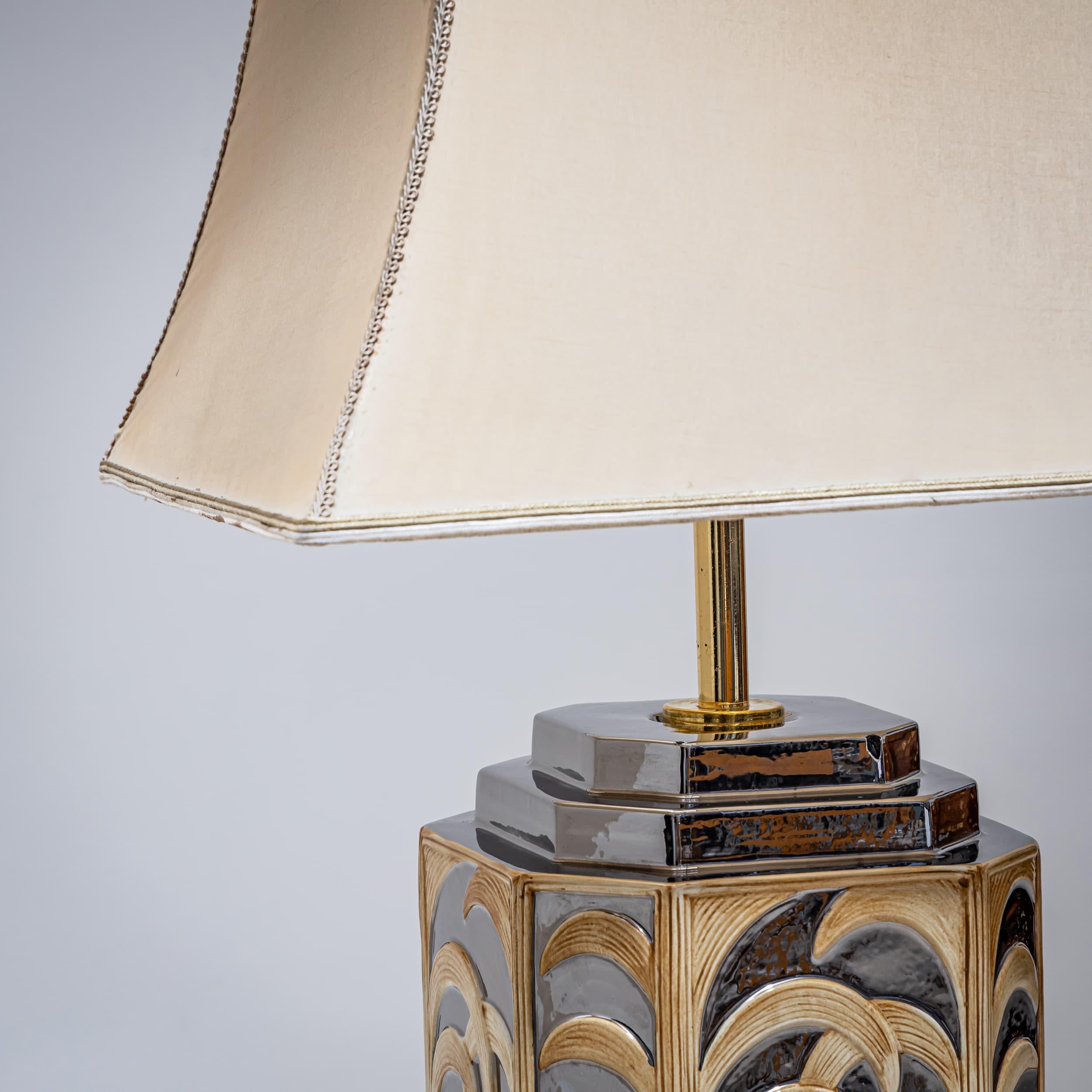 Italian Large Table Lamp by Vivai del Sud, Italy, 1970s For Sale