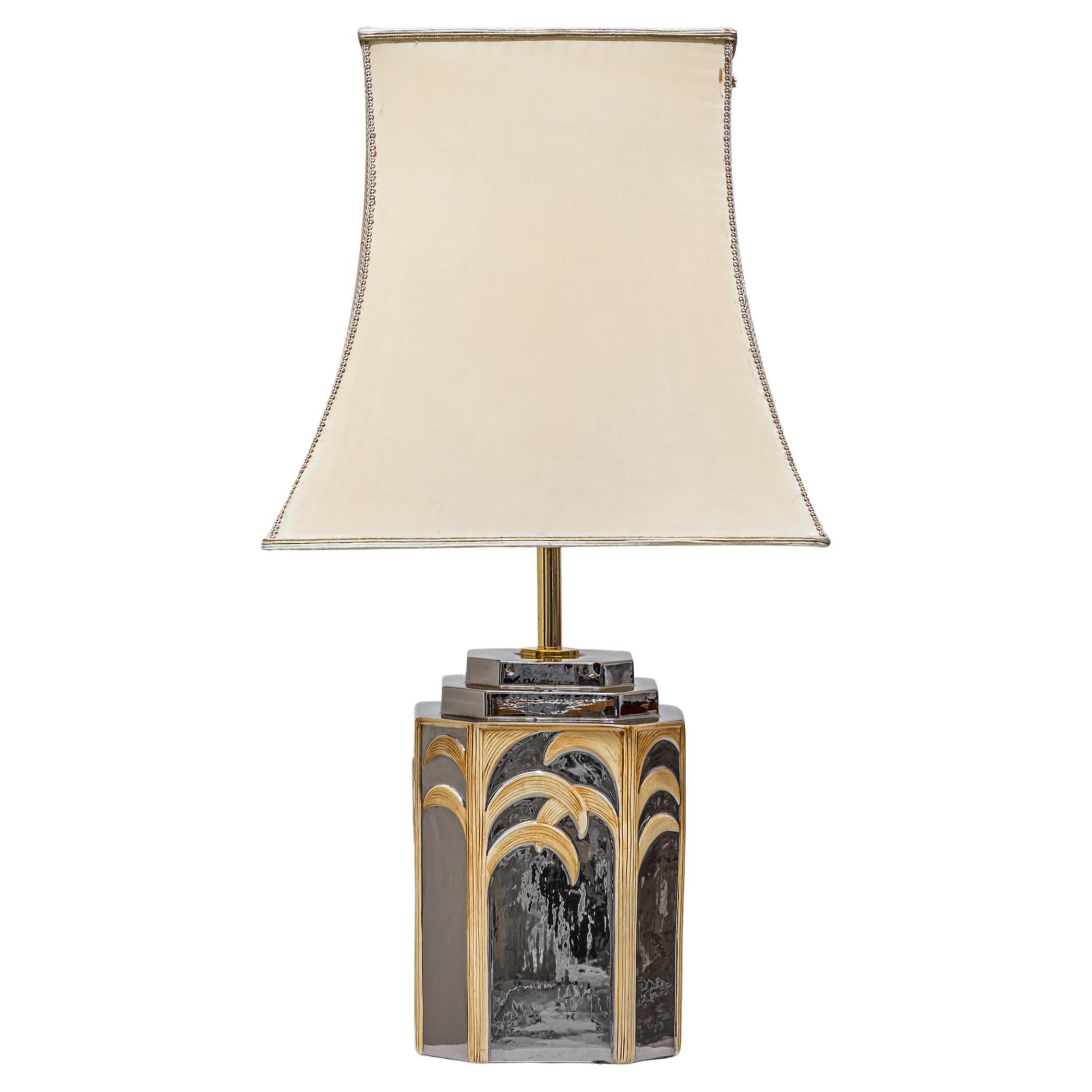 Large Table Lamp by Vivai del Sud, Italy, 1970s