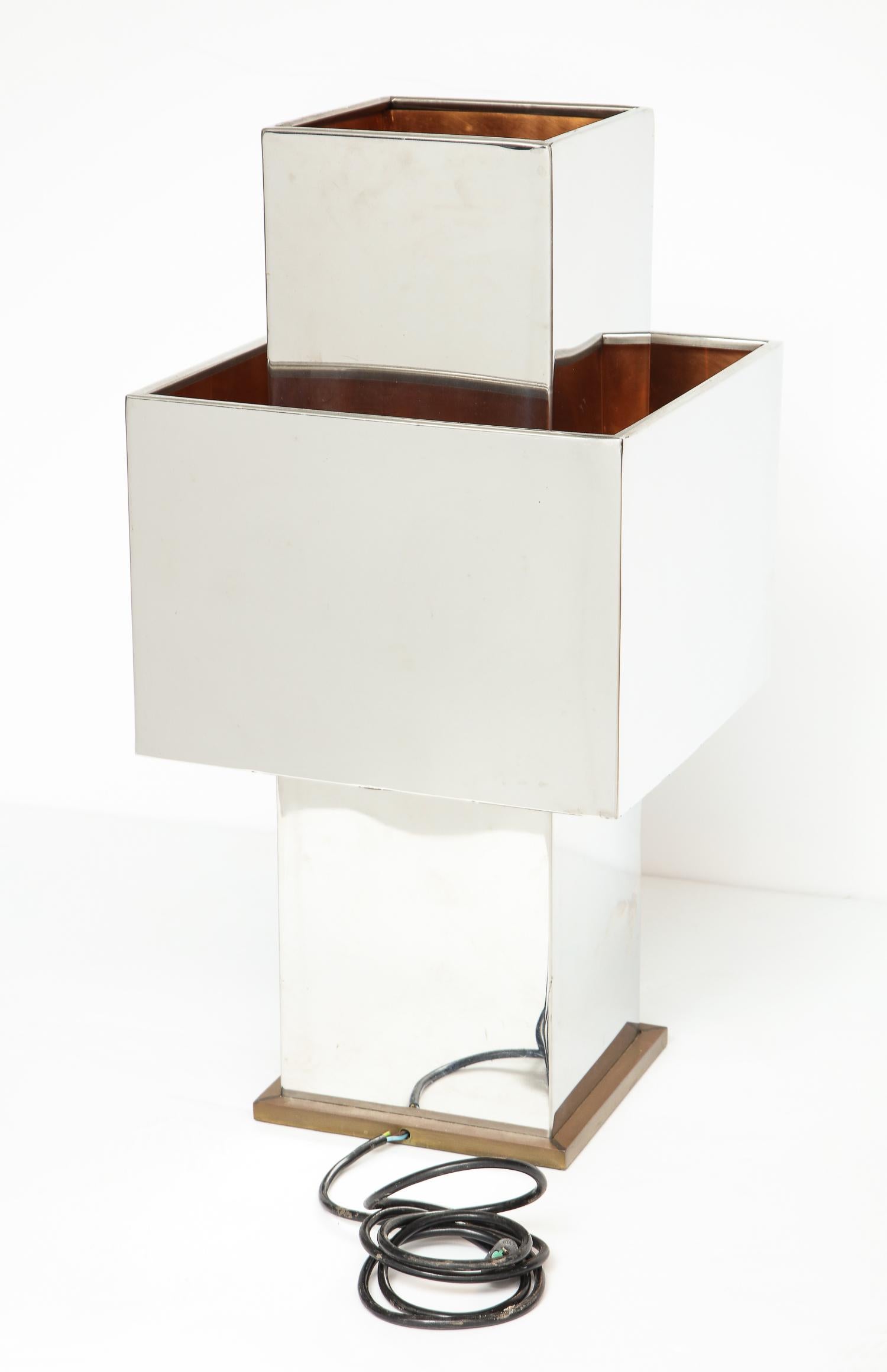 Large Table Lamp by Willy Rizzo im Angebot 5