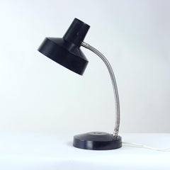 Gran lámpara de sobremesa de baquelita, Elektrosvit Checoslovaquia Años 50