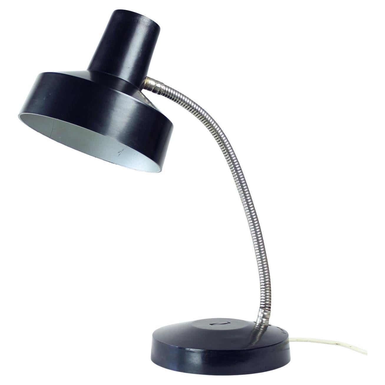 Large Table Lamp In Bakelite, Elektrosvit Czechoslovakia 1950s
