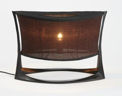 Lampada da tavolo grande in bronzo di Anasthasia Millot