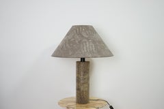Large Table Lamp in Cork by Ingo Maurer for Design M, 1970s