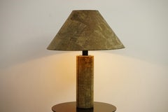 Large Table Lamp in Cork by Ingo Maurer for Design M, 1970s