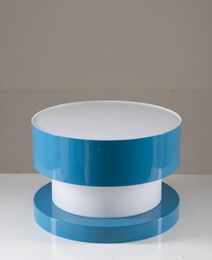 Large Table Lamp in Plastic by Luxus, 1970s, Sweden