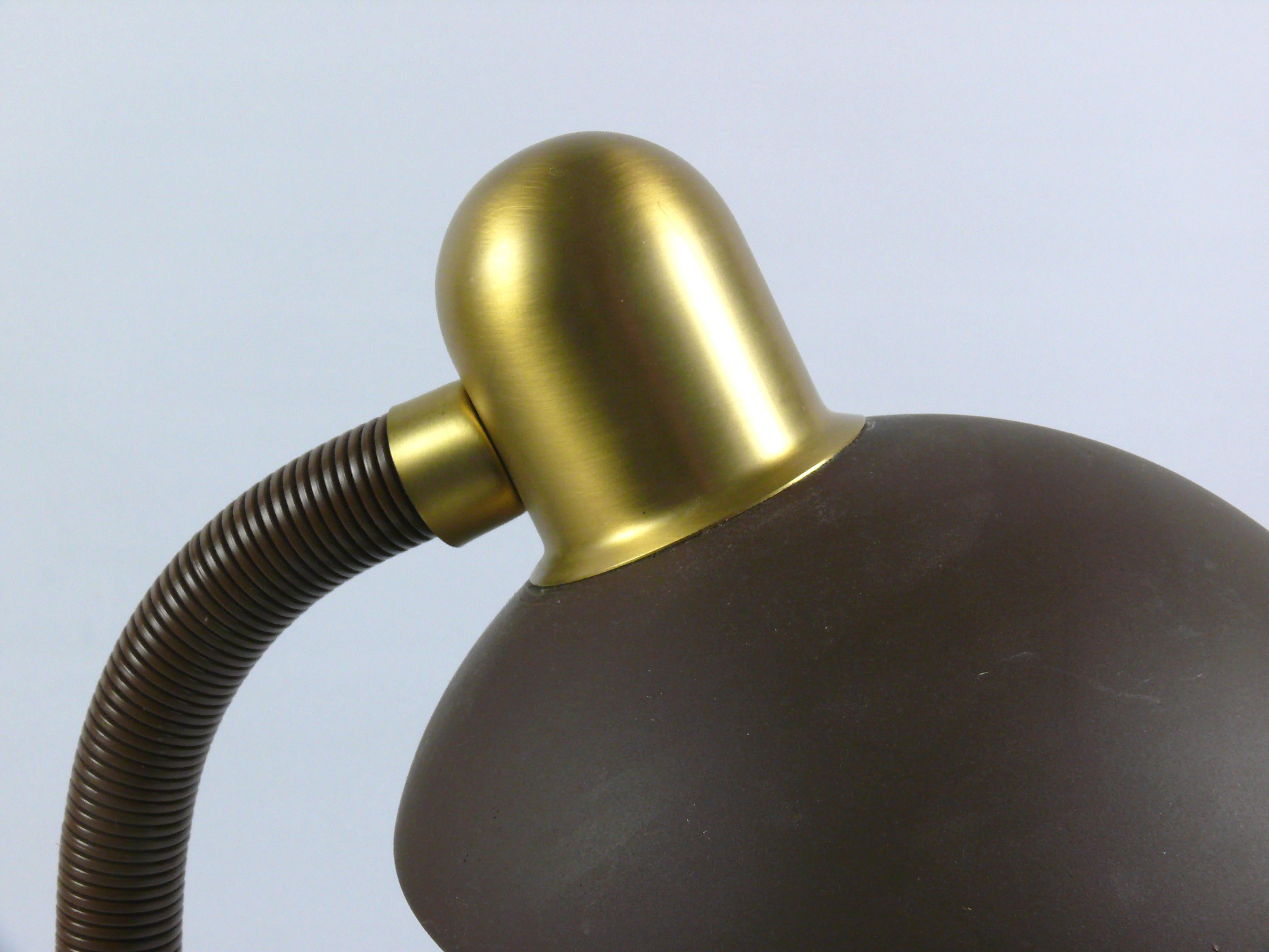 Late 20th Century Large Table Lamp Made by Hillebrand in Germany, 1970s For Sale