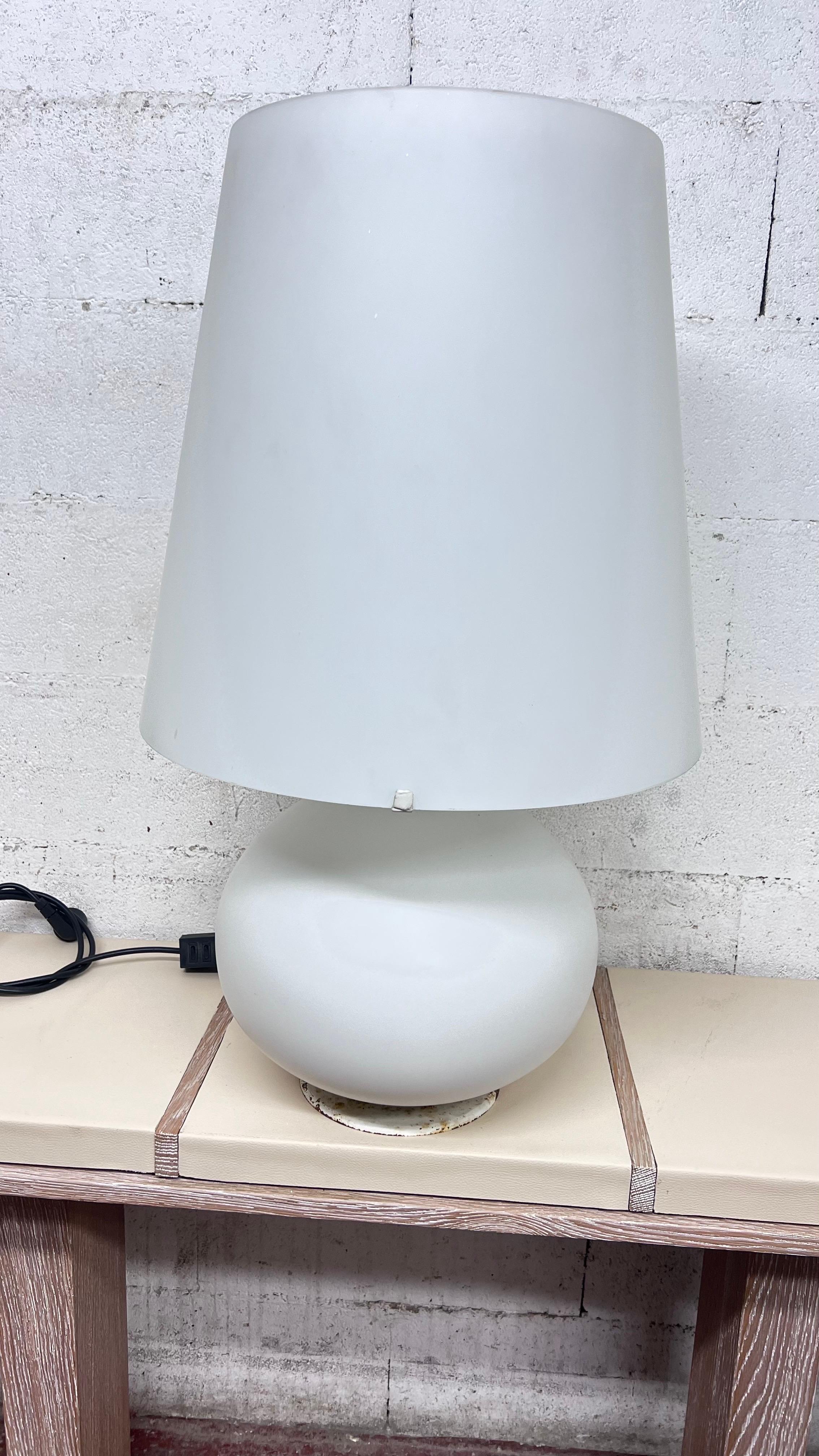 Italian Large table lamp Max Ingrand For Sale
