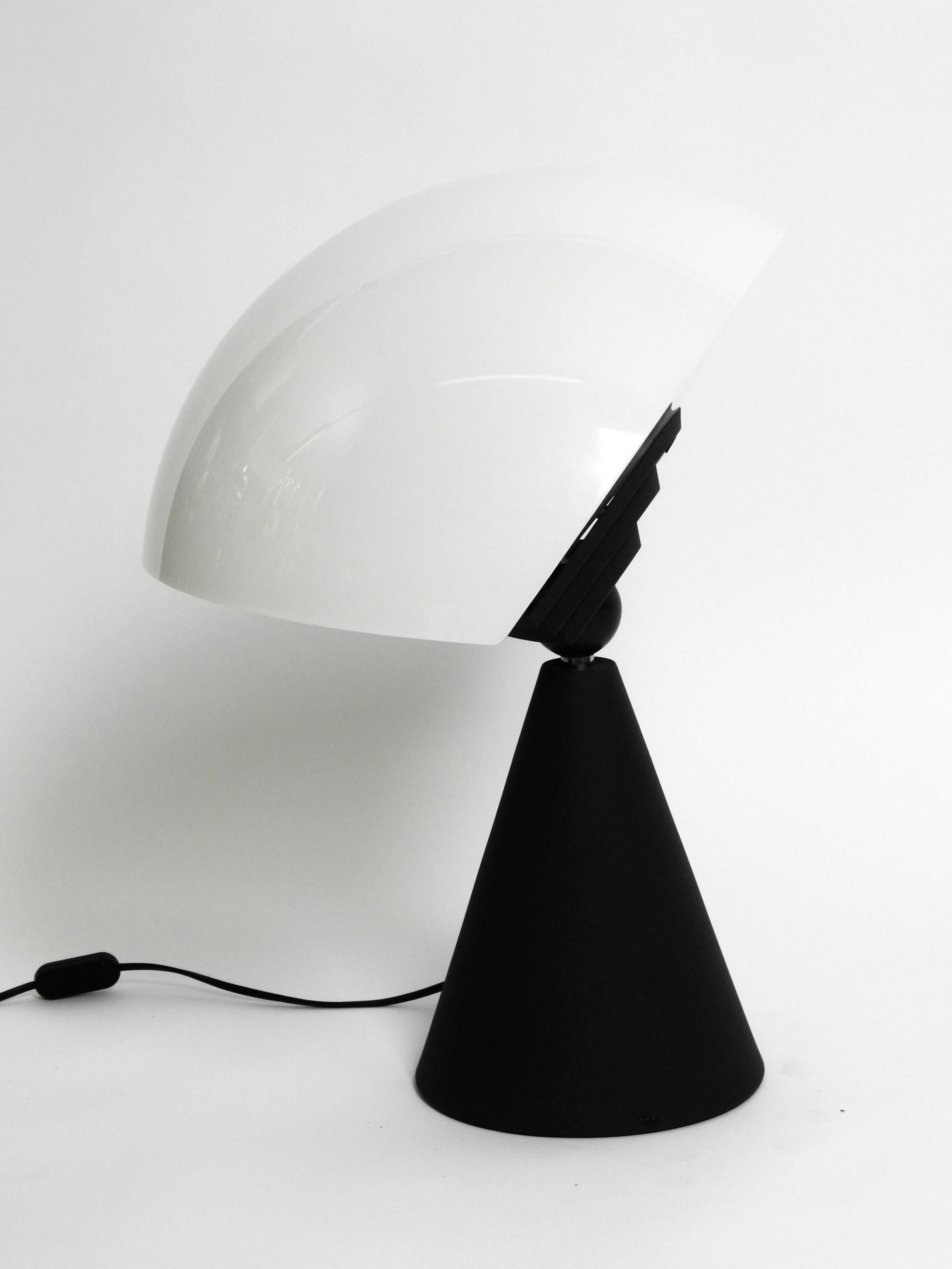 Large Table Lamp Model Slice by Hans Von Klier for Bilumen, 1987 For Sale 9