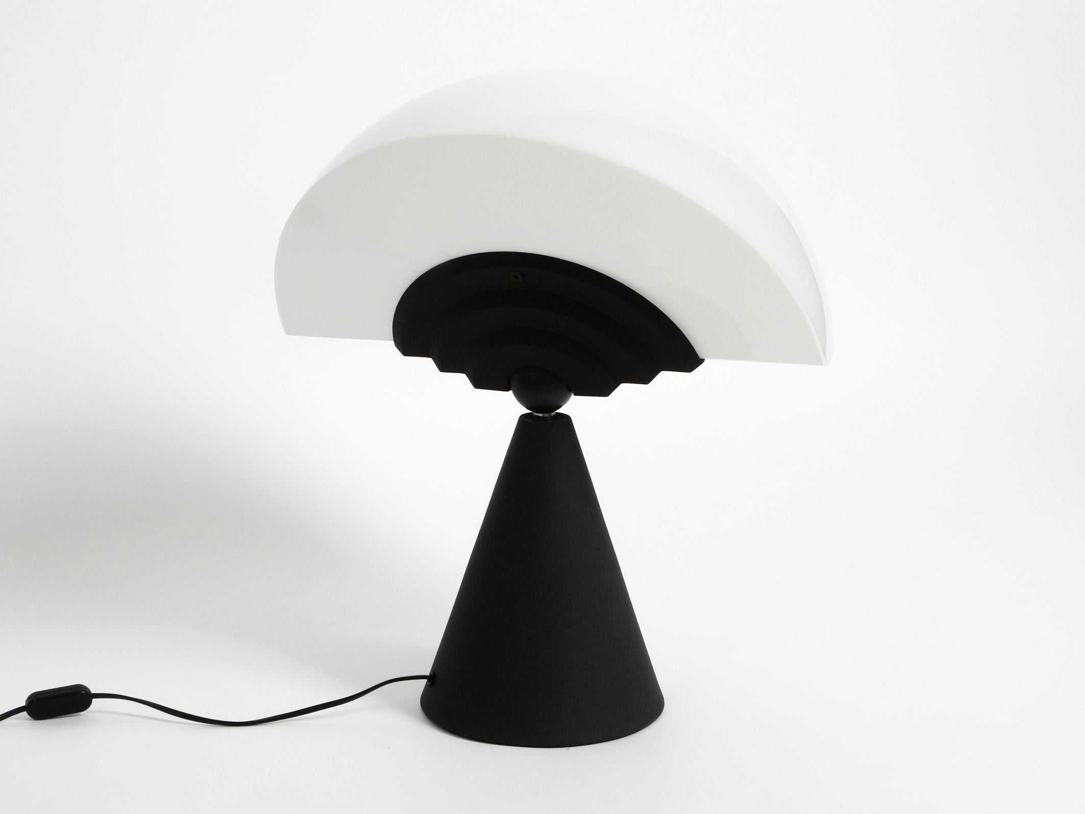 Post-Modern Large Table Lamp Model Slice by Hans Von Klier for Bilumen, 1987 For Sale