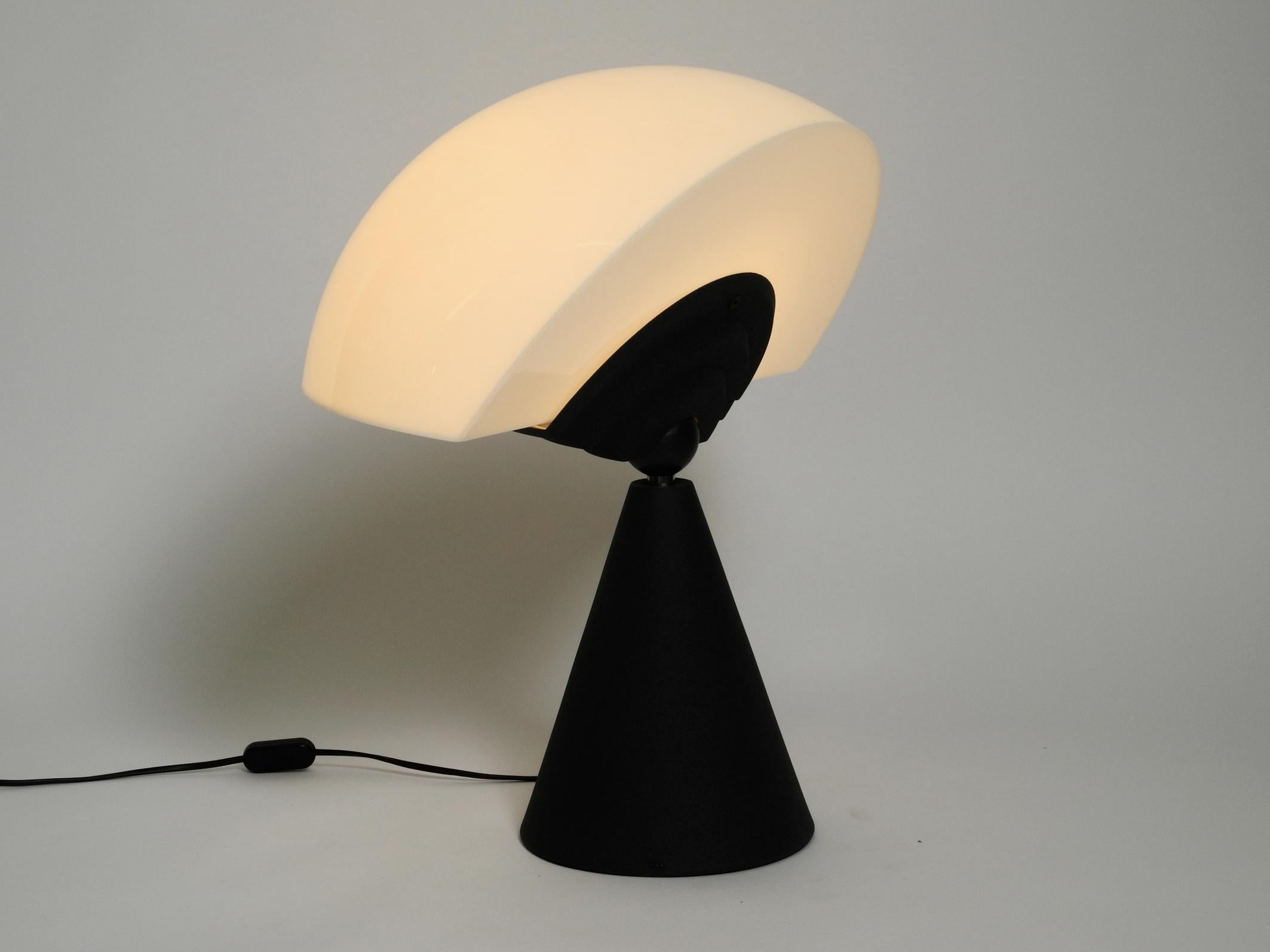 Late 20th Century Large Table Lamp Model Slice by Hans Von Klier for Bilumen, 1987 For Sale
