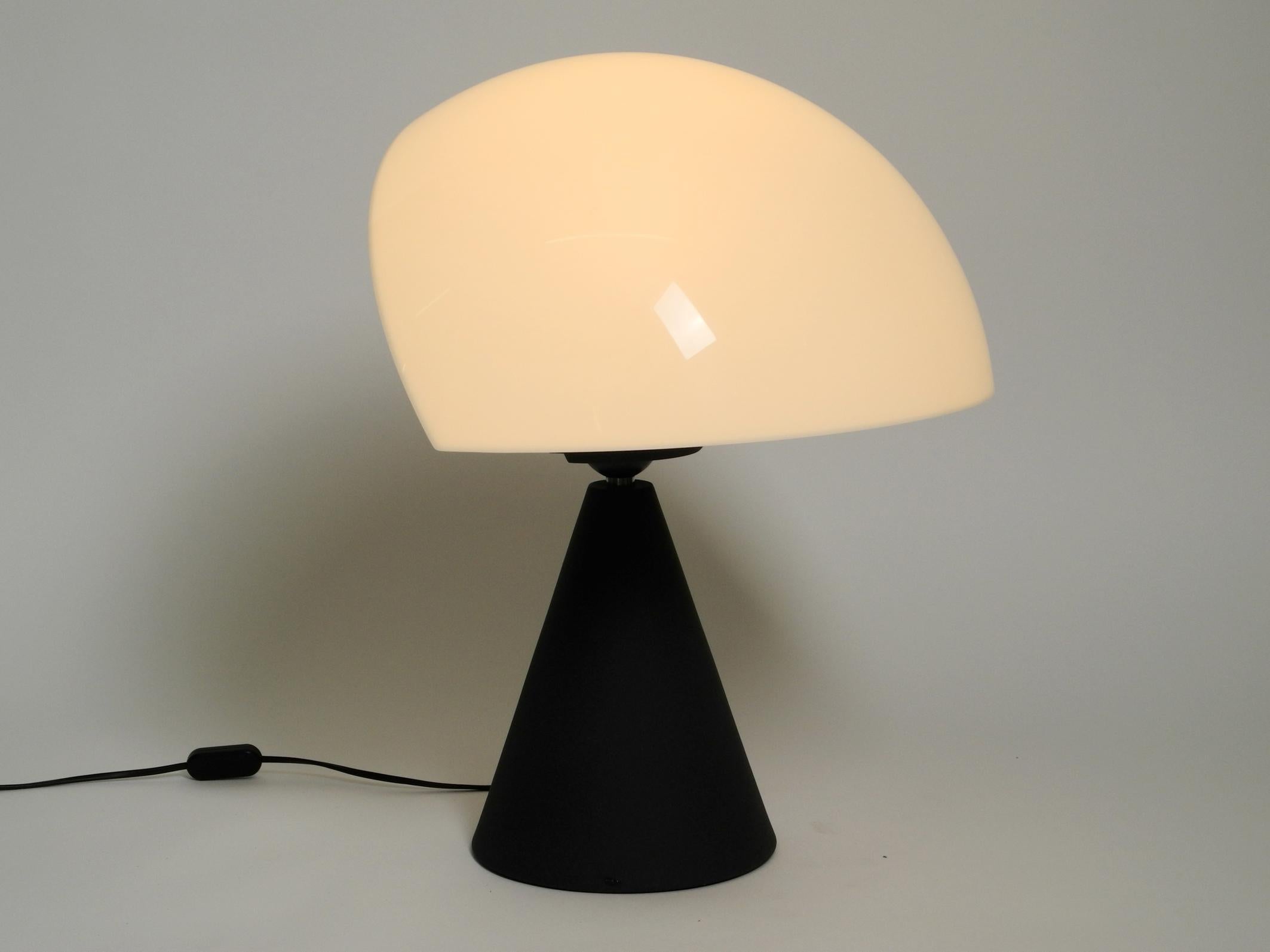 Metal Large Table Lamp Model Slice by Hans Von Klier for Bilumen, 1987 For Sale