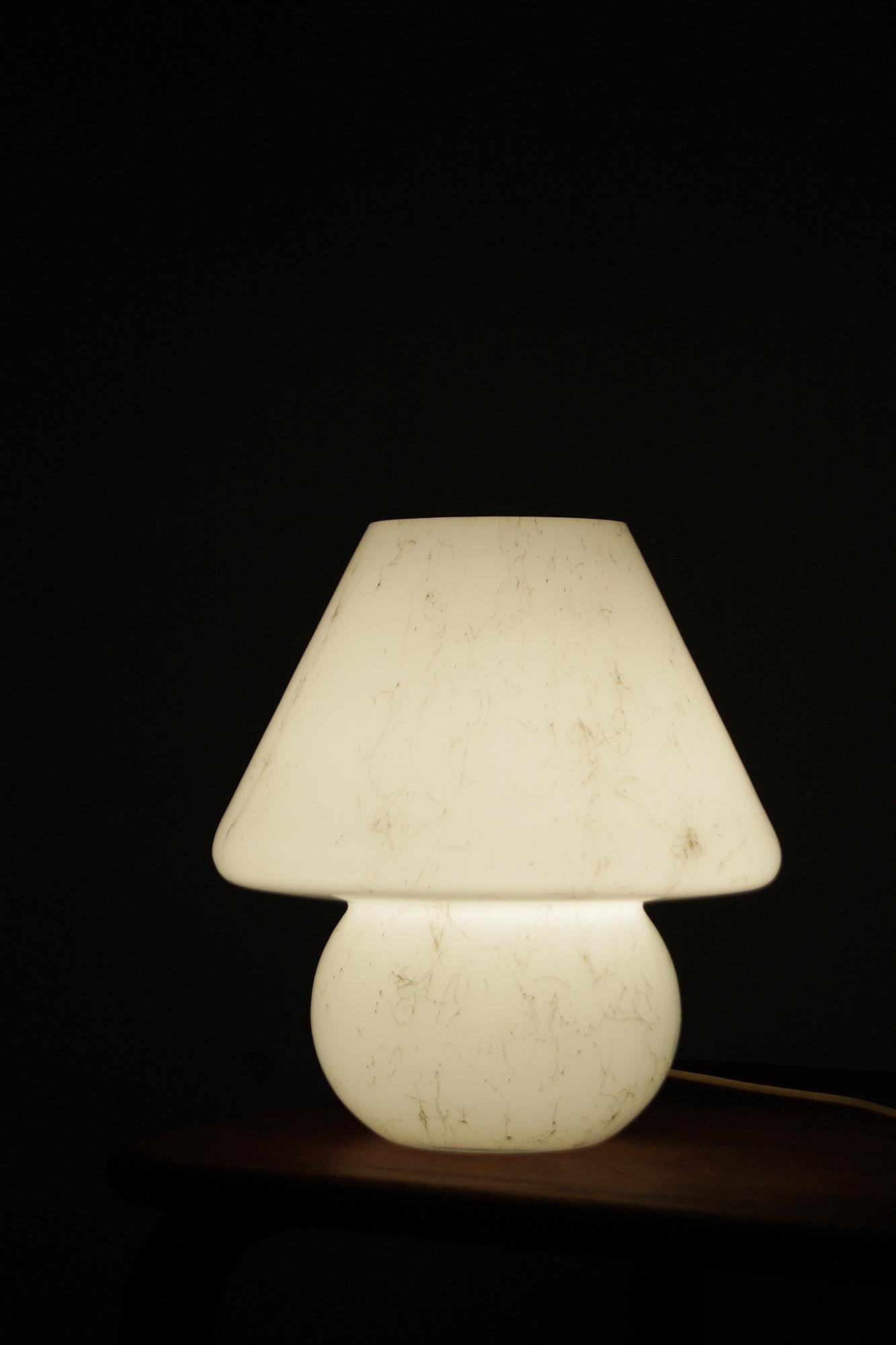 Mid-20th Century Large Table Lamp Mushroom Italy 1960s For Sale