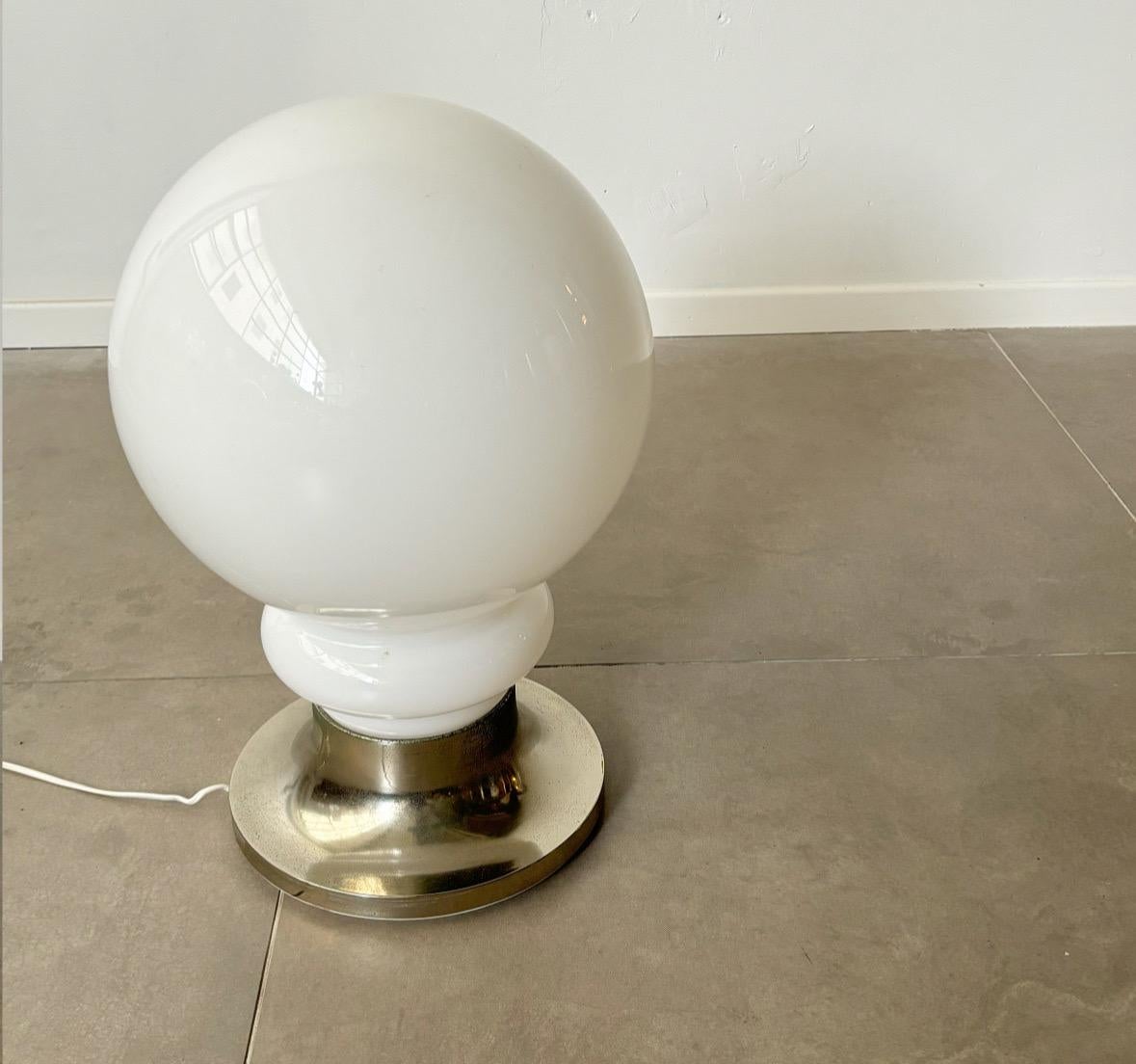 Large table lamp or floor lamp by Carlo Nason for Mazzega, 1970s Italy In Excellent Condition For Sale In Tel Aviv-Yafo, Tel Aviv District