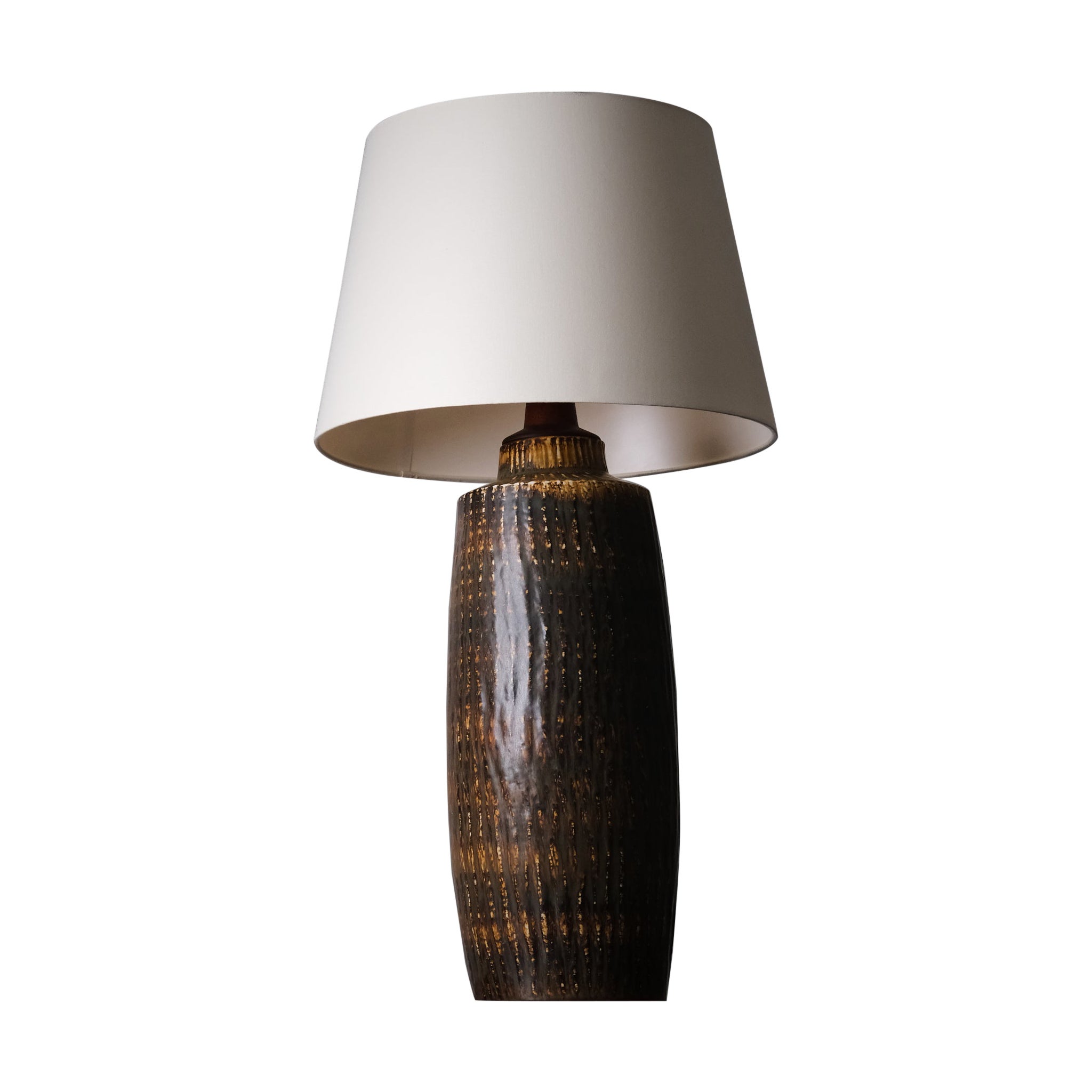 Large table lamp “Rubus”, Gunnar Nylund, Rörstrand, Sweden, 1940s