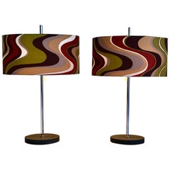 Large Table Lamps from RAAK Amsterdam, 1960s, Set of 2