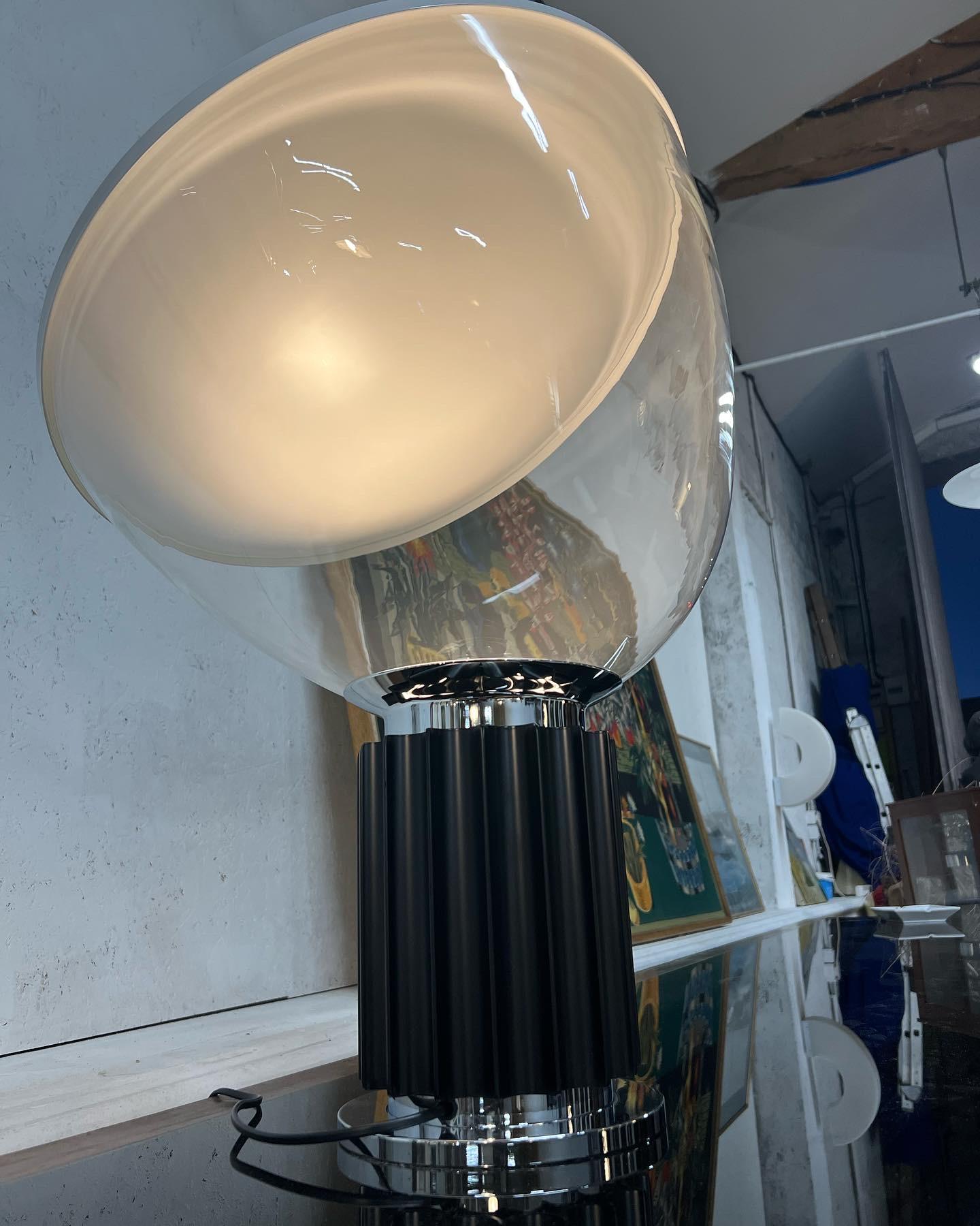Large Table Lamps Taccia  by Flos Edition 1990s Castiglione Designer 12