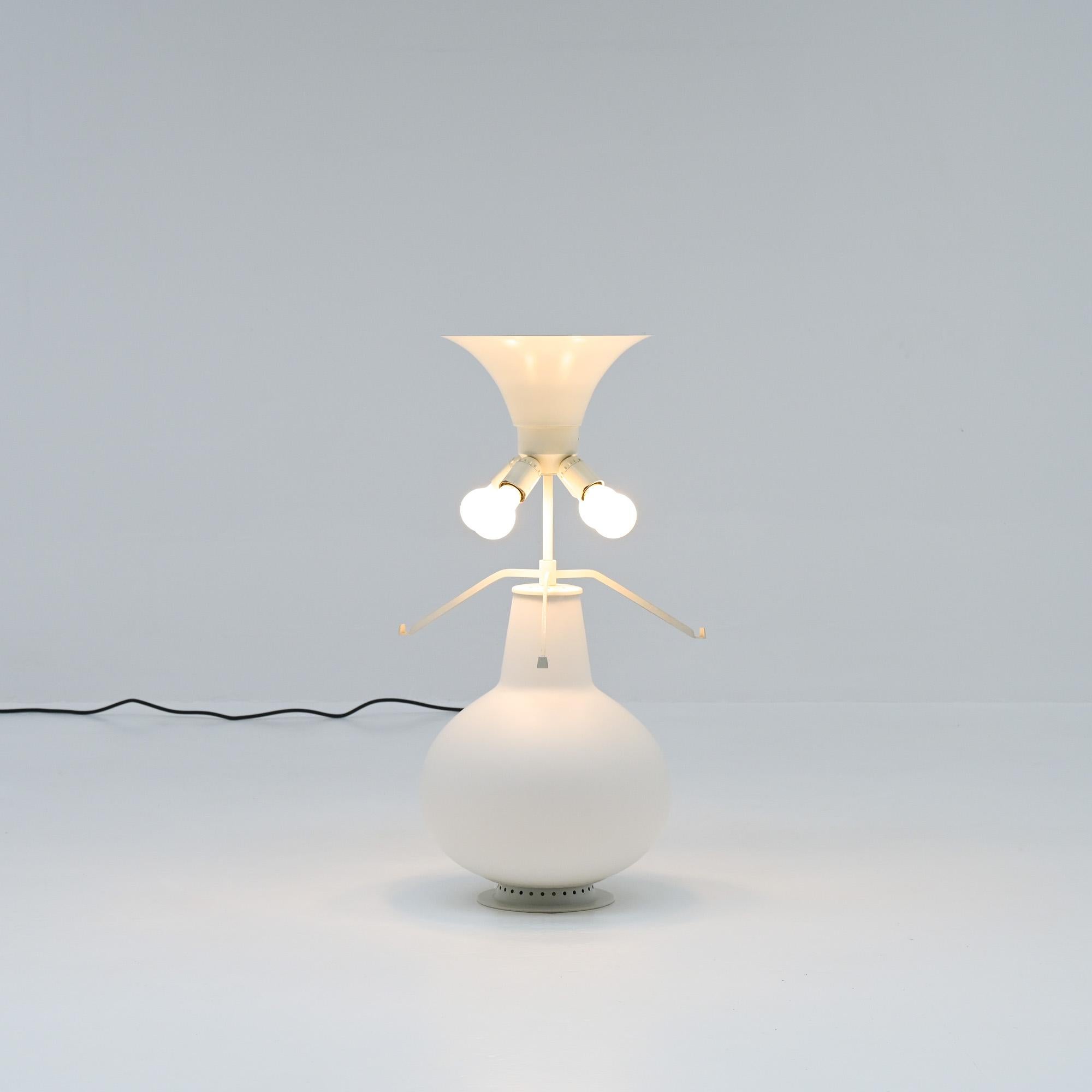 Vetro Lampada da tavolo o da terra grande di Max Ingrand per Fontana Arte in vendita
