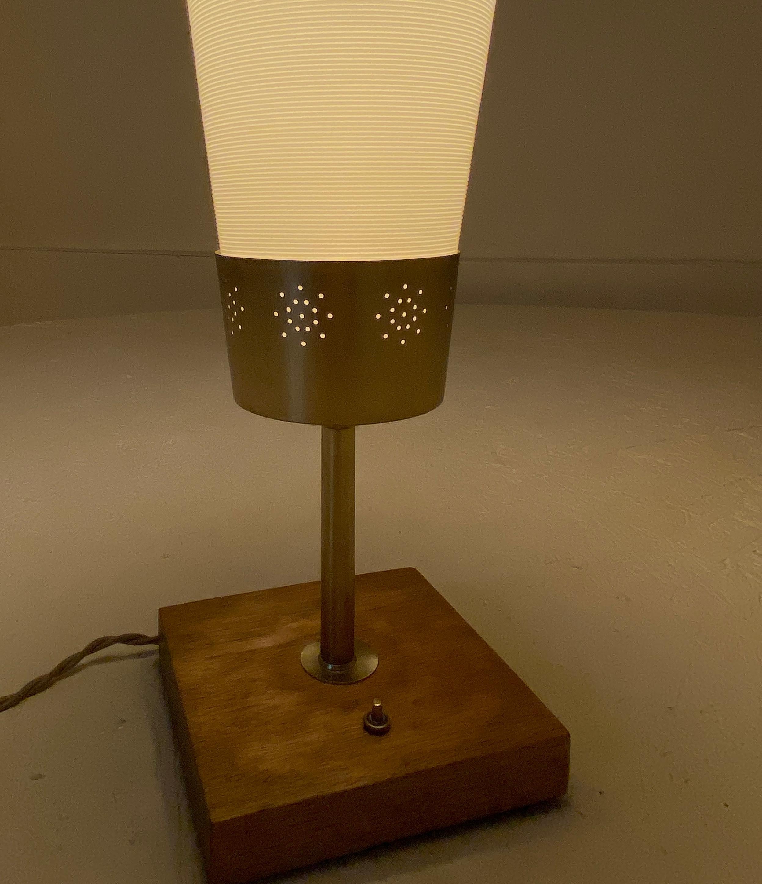 Acrylic Large Table or Floor Lamp by Yasha Heifetz
