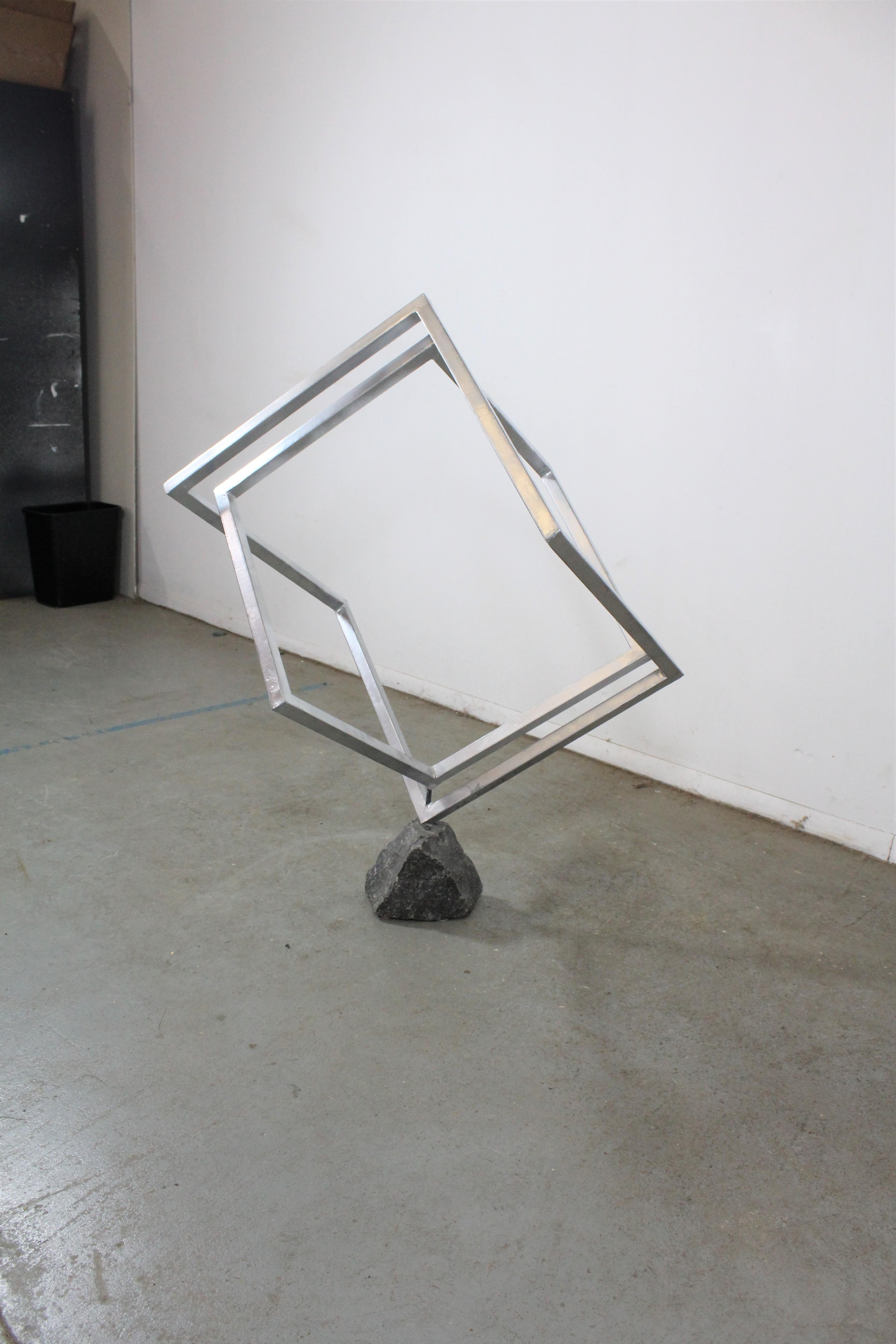 Sculpture cubique en 3D de style The Modernity  État moyen - En vente à Wilmington, DE