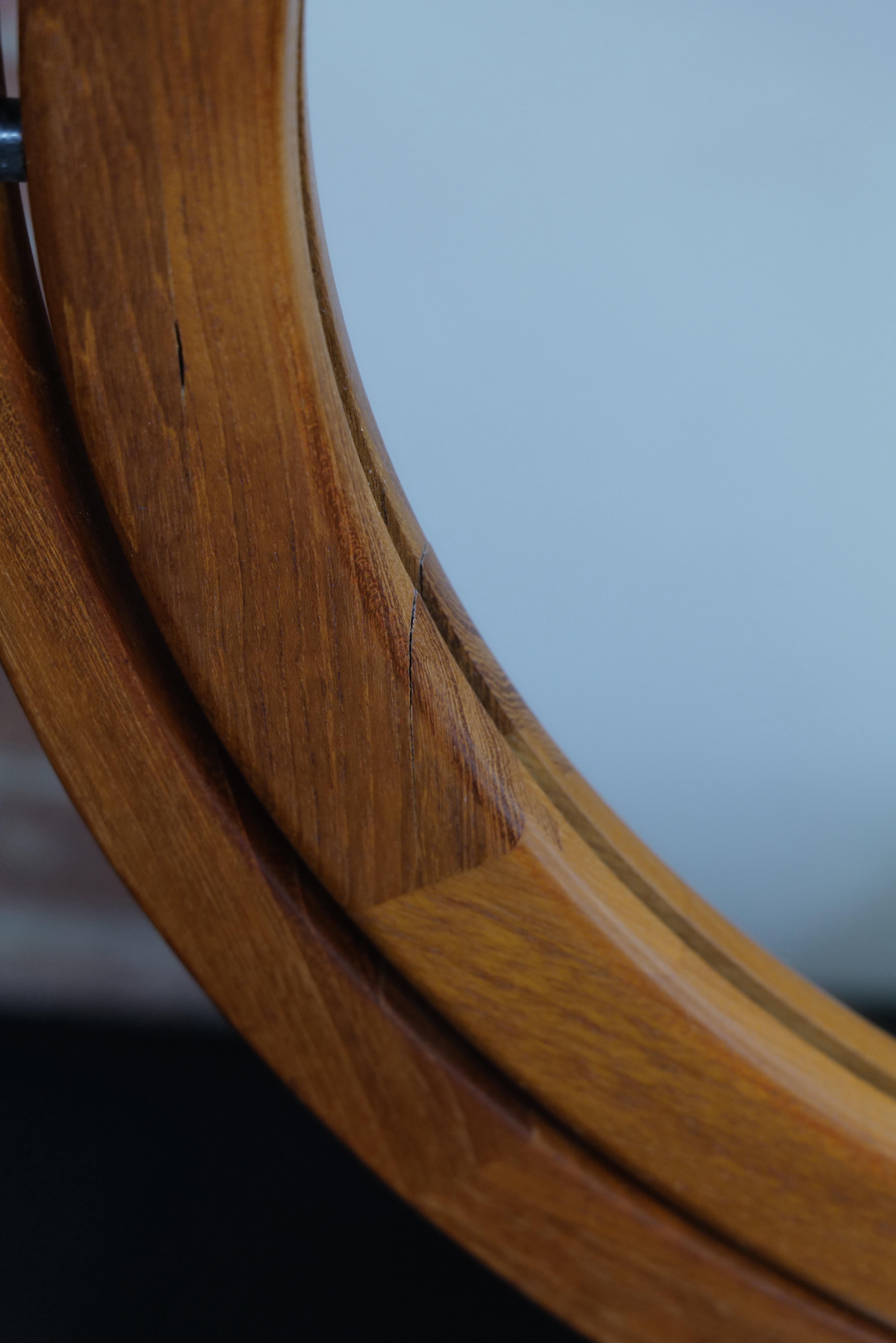 Large Table Top Mirror by Petersen and Hansen For Sale 6