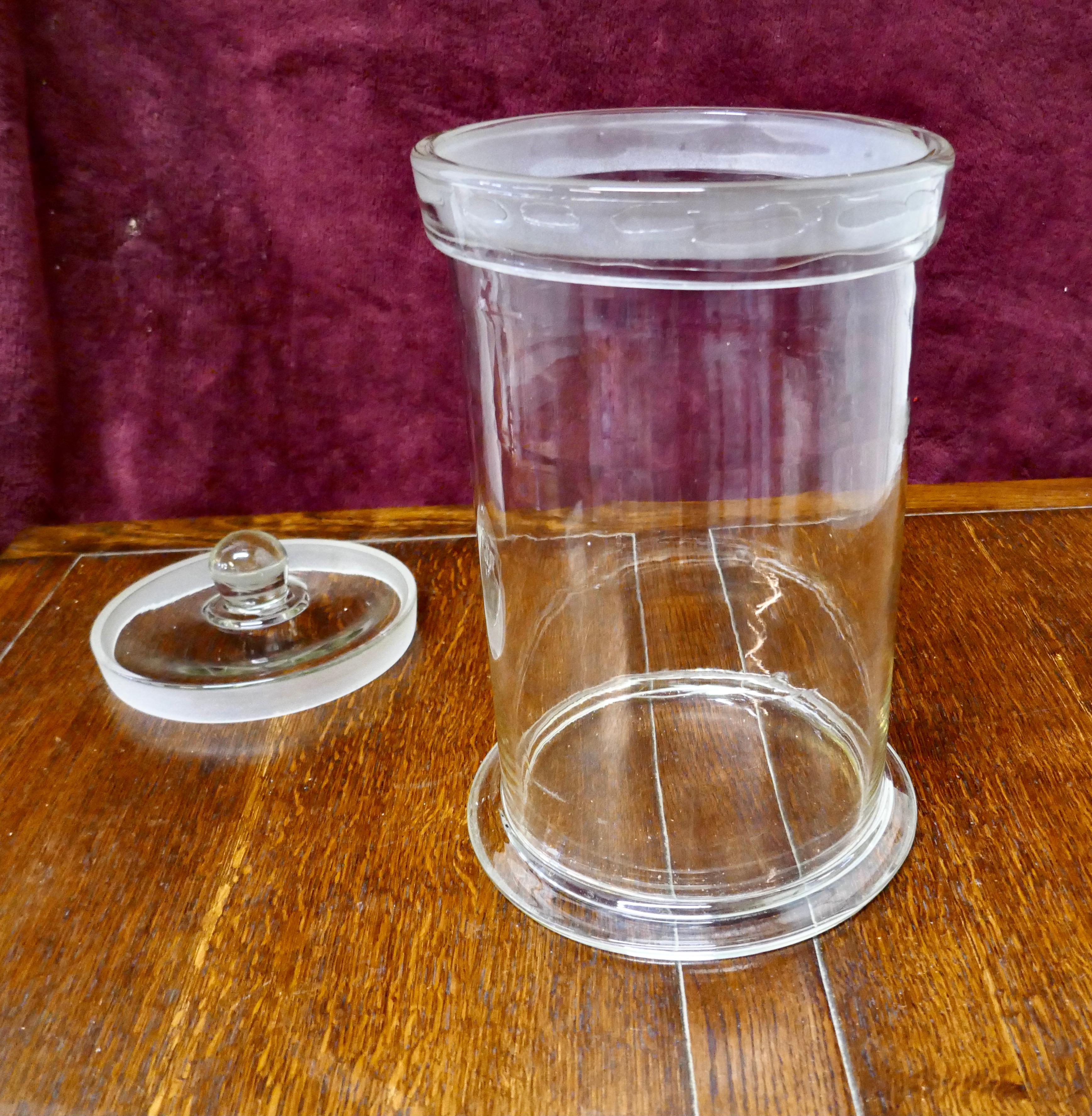 Large Tall Storage Jar, Shop Display In Good Condition For Sale In Godshill, Isle of Wight