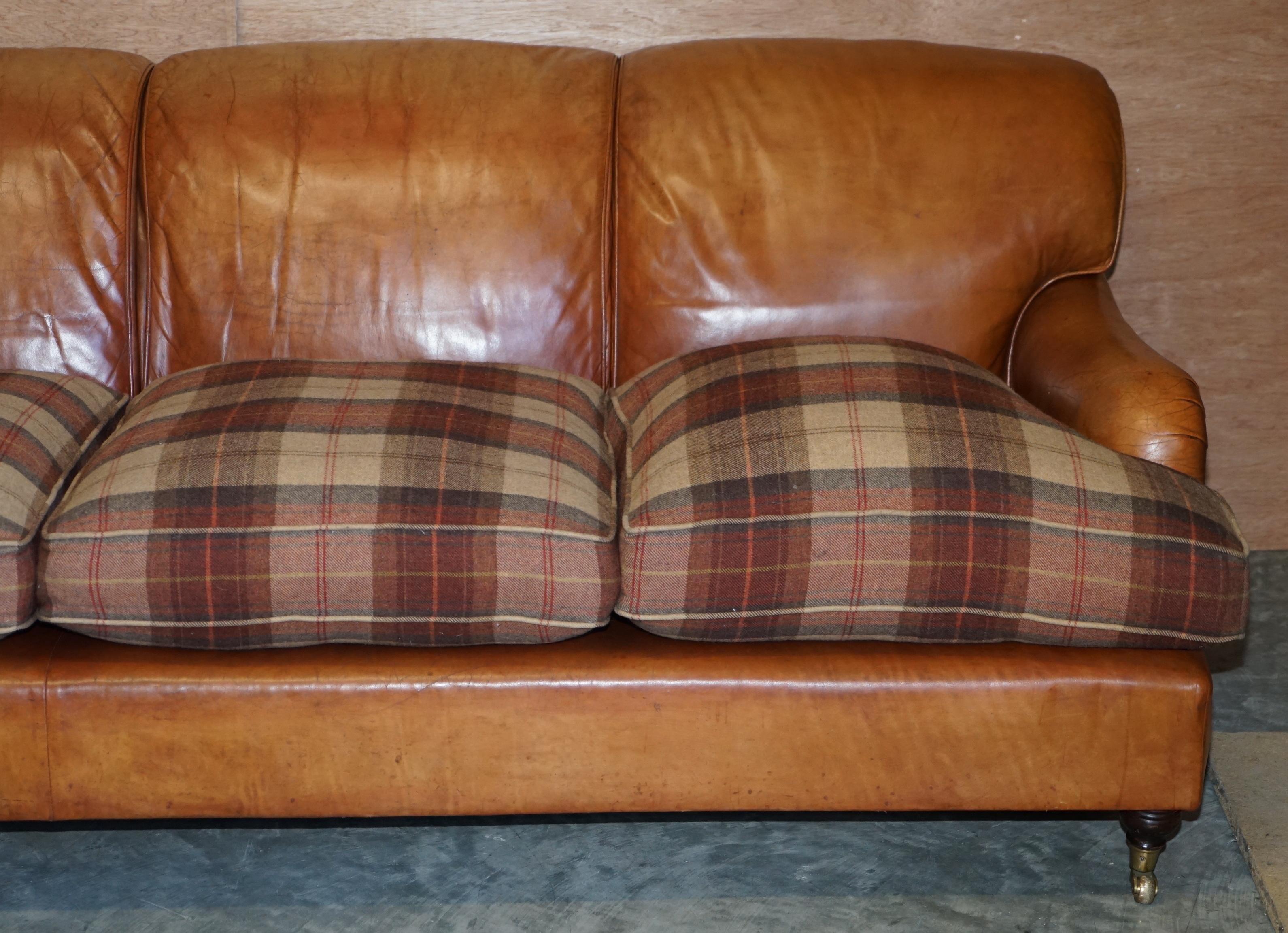 tartan chesterfield sofa