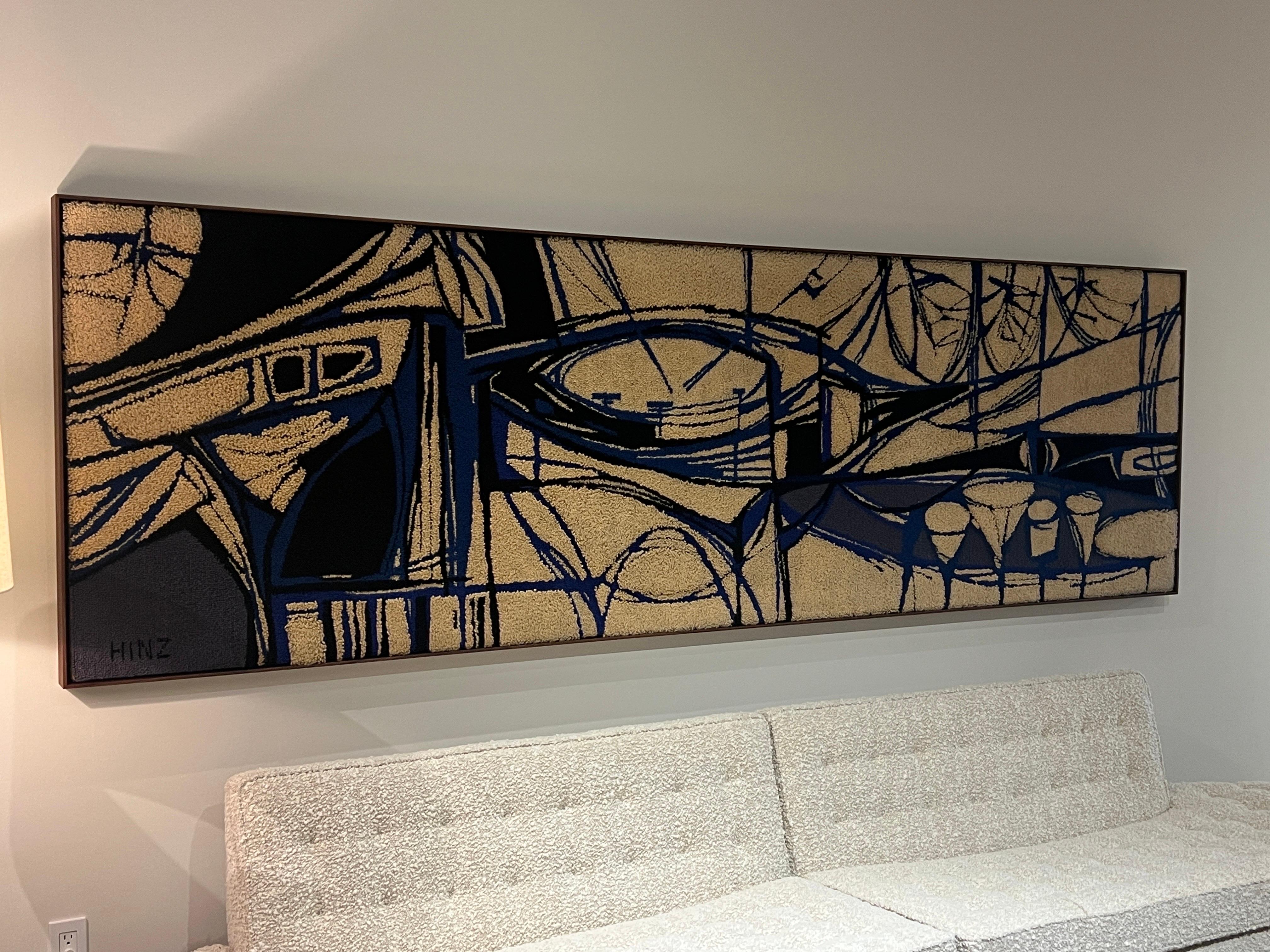 Grande tapisserie de Bill et Jay Hinz en vente 8