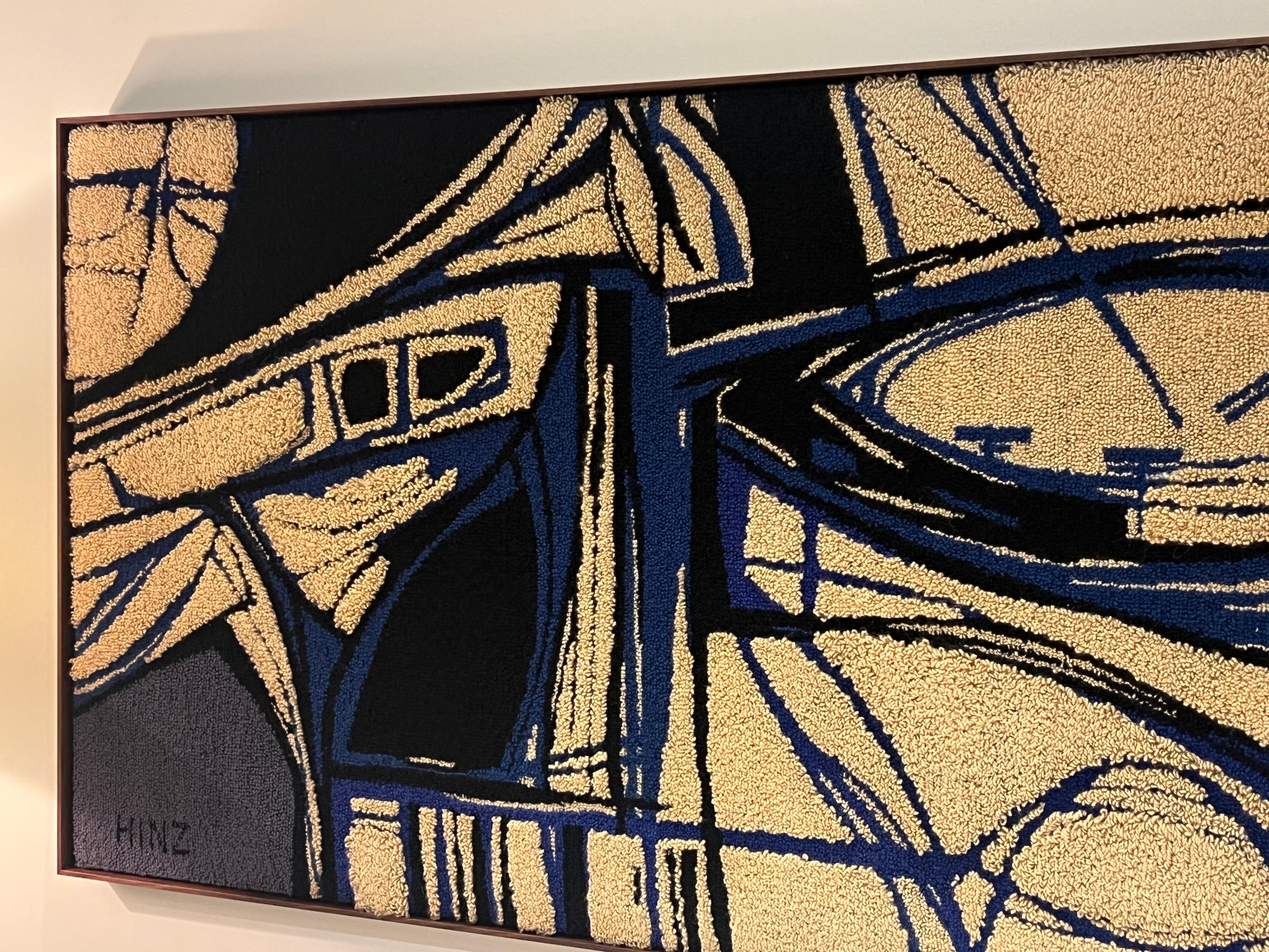 Grande tapisserie de Bill et Jay Hinz en vente 12