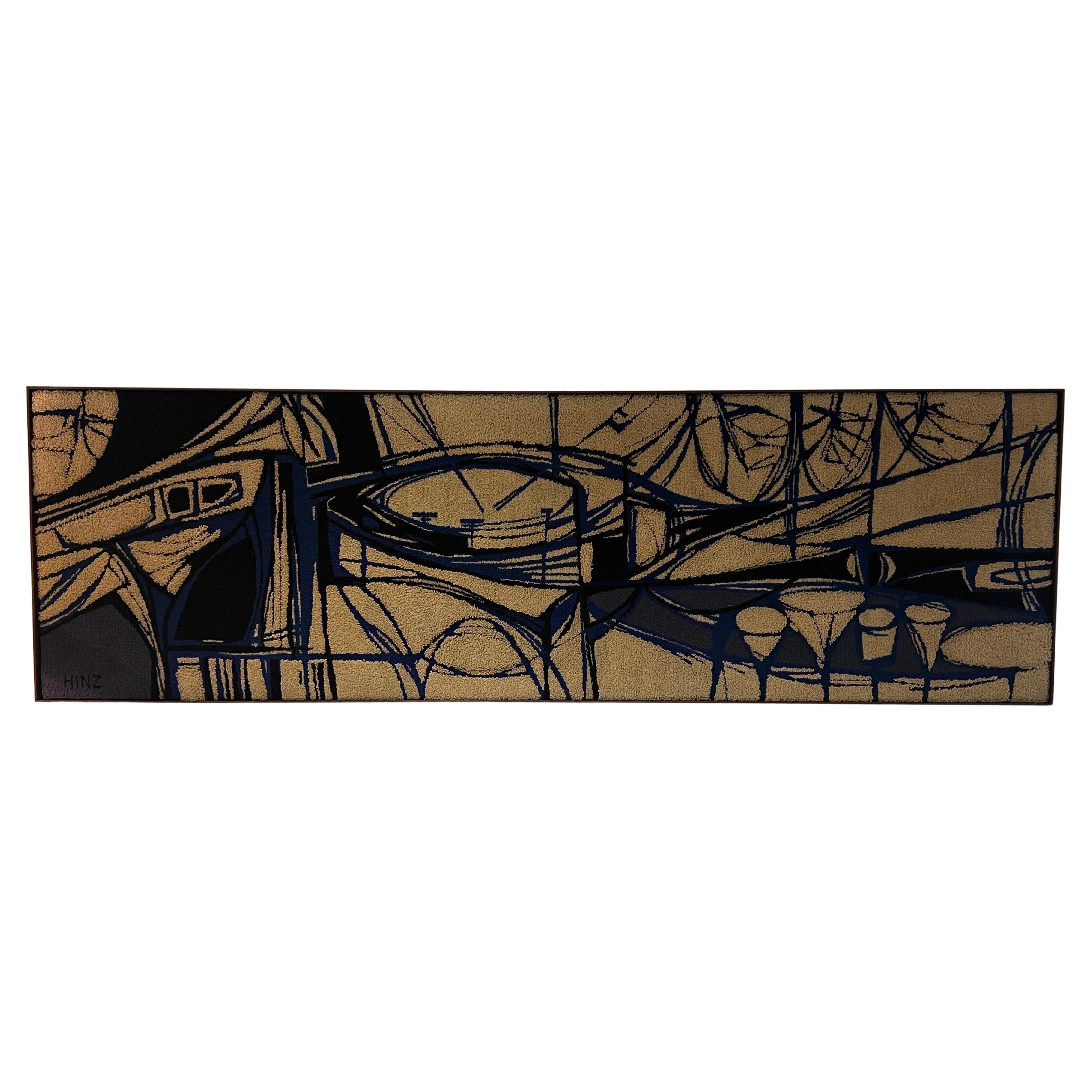 Grande tapisserie de Bill et Jay Hinz en vente