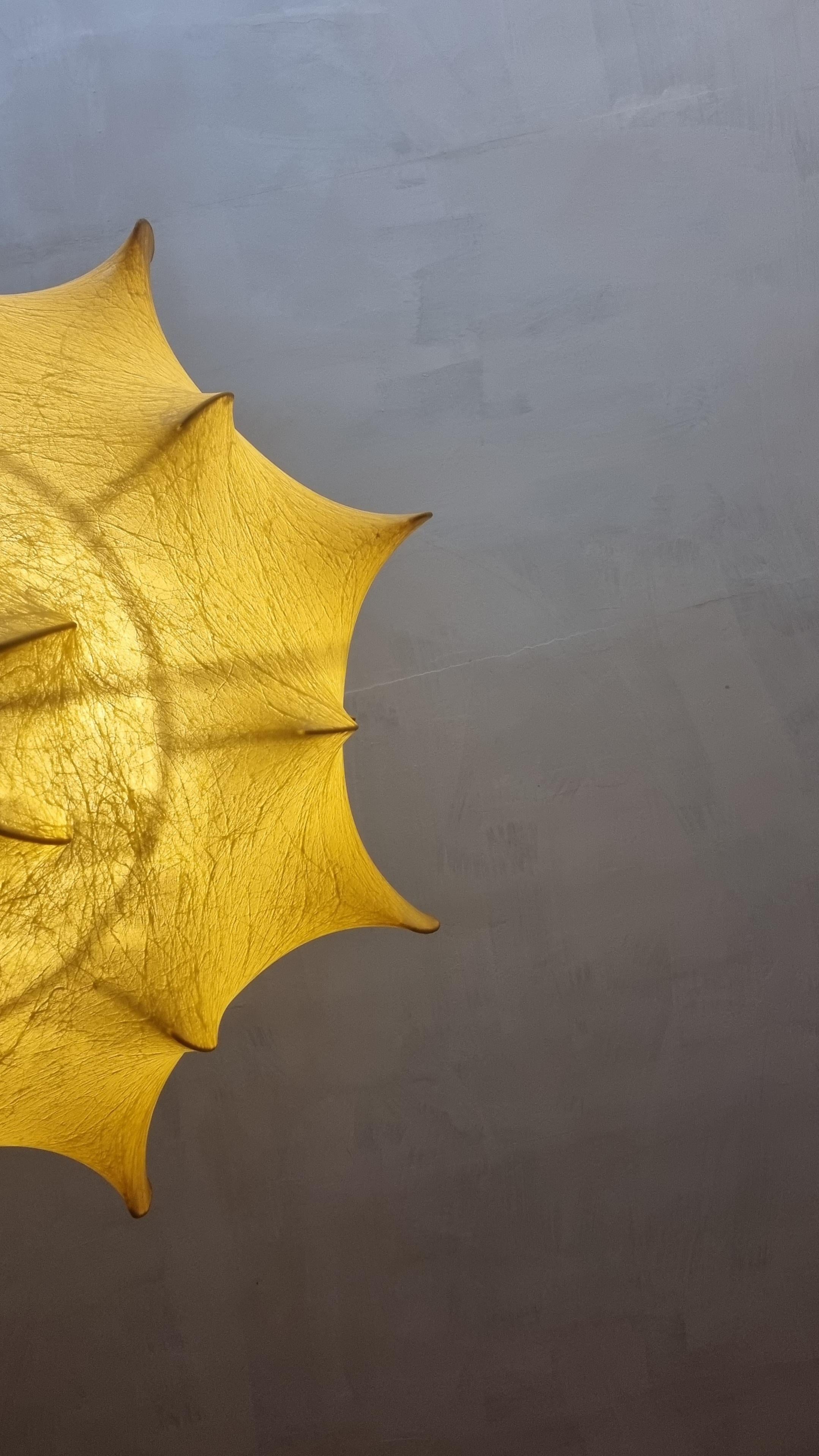 Gran lámpara de techo Taraxacum de Achille & Pier Giacomo Castiglioni para Flos 1960 Metal en venta