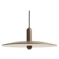 Lampada a sospensione grande Taupe Lu di Beaverhausen