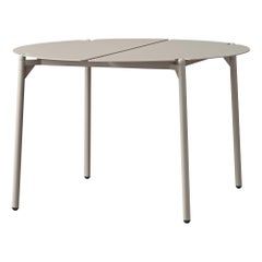 Large Taupe Minimalist Lounge Table