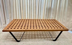 Large Teak Architectural Ship Remnant Coffee Table