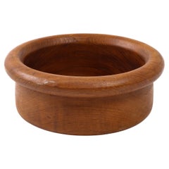 Large Teak Bowl, Denmark, 1960's