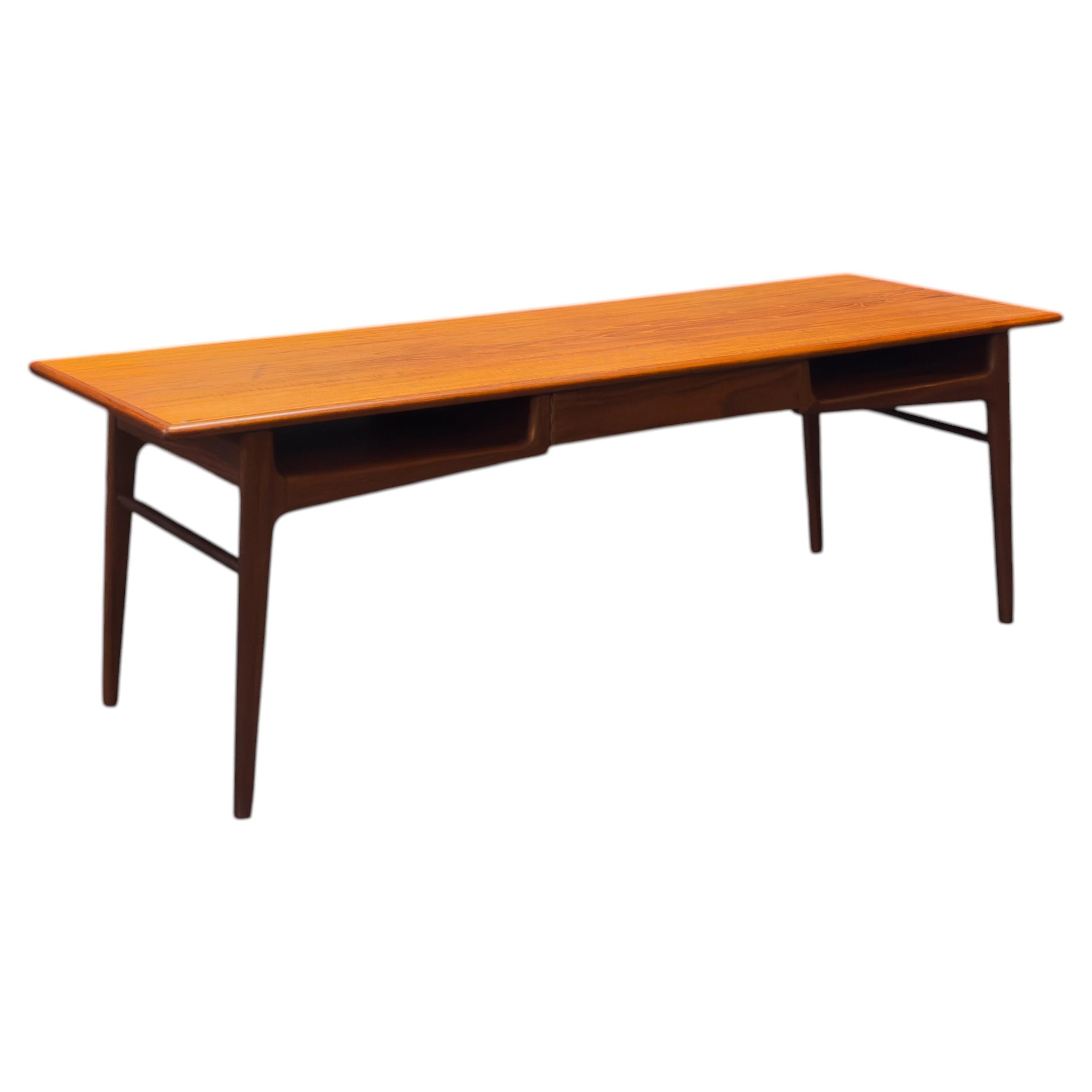 What do I put on top of a large coffee table?