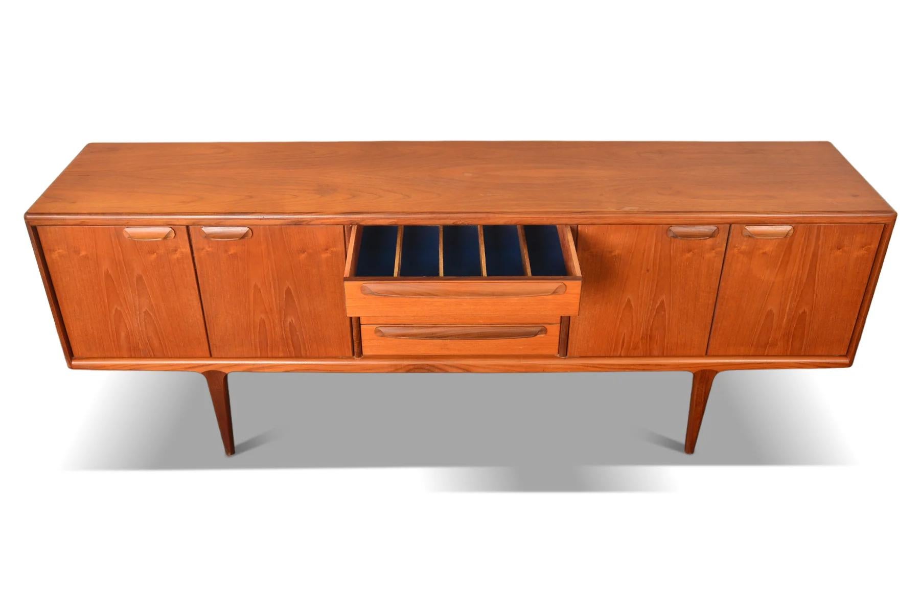 English Large Teak Credenza by A. Younger Ltd For Sale
