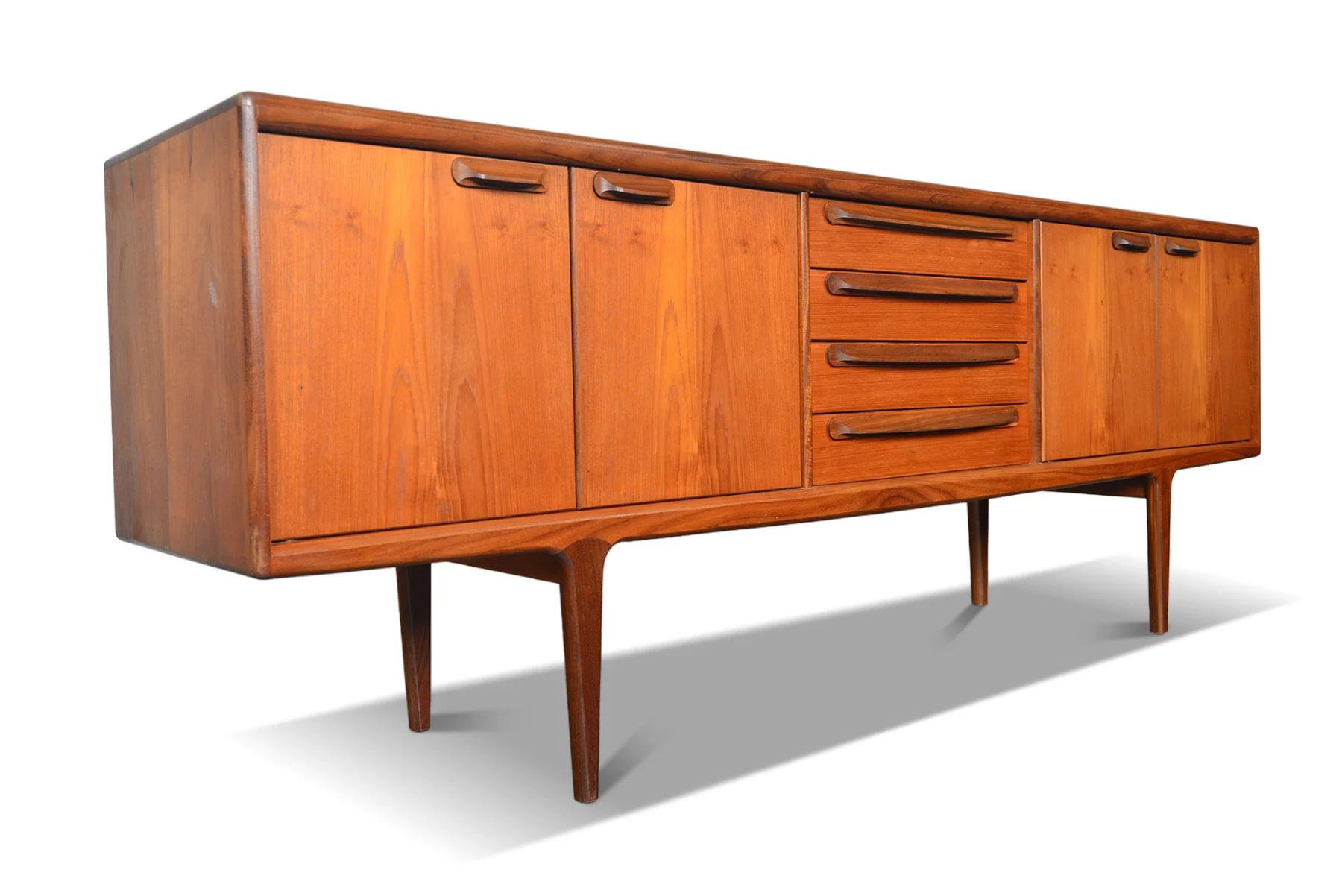 Large Teak Credenza by A. Younger Ltd For Sale 3