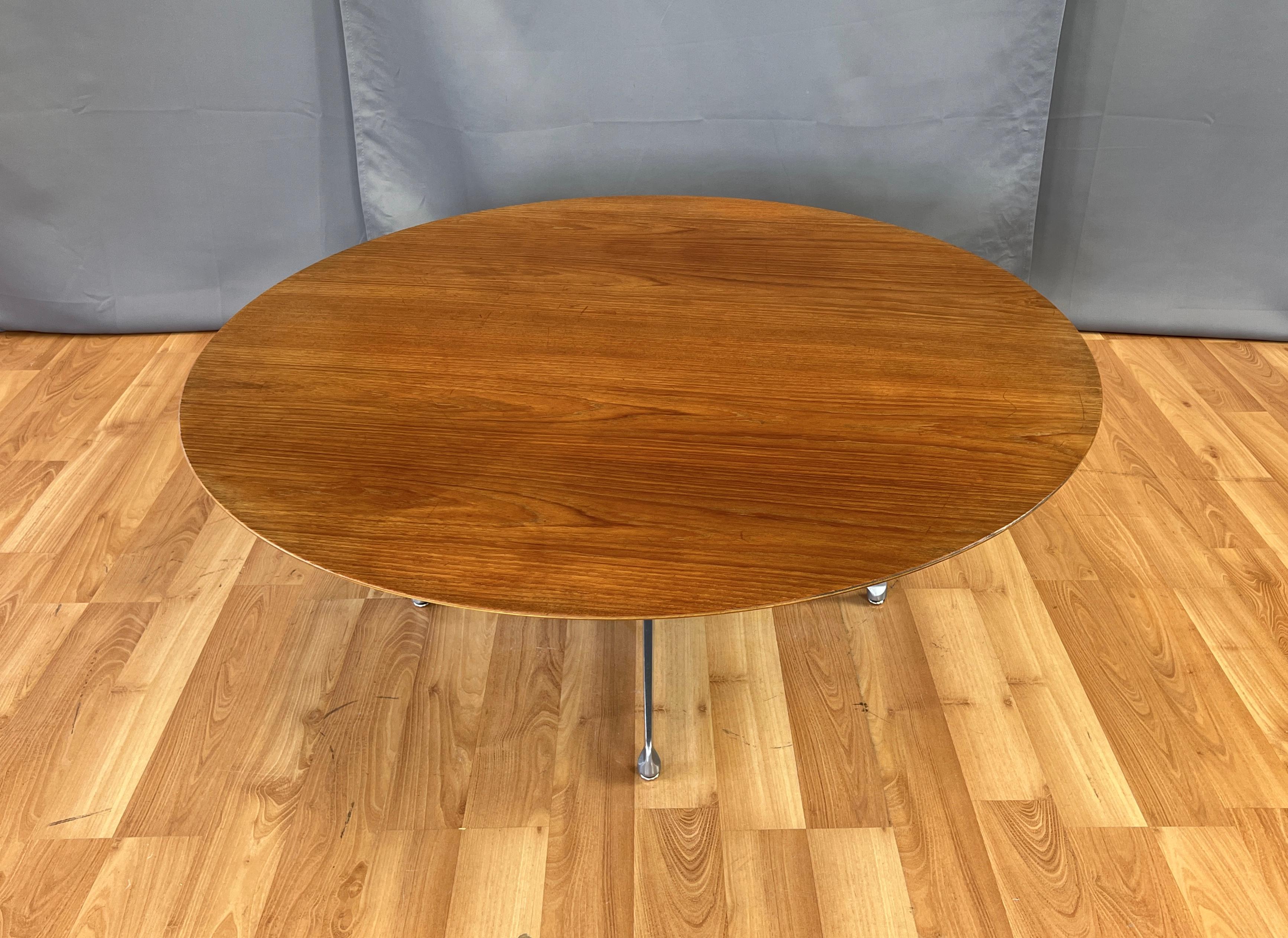 adjustable height round dining table