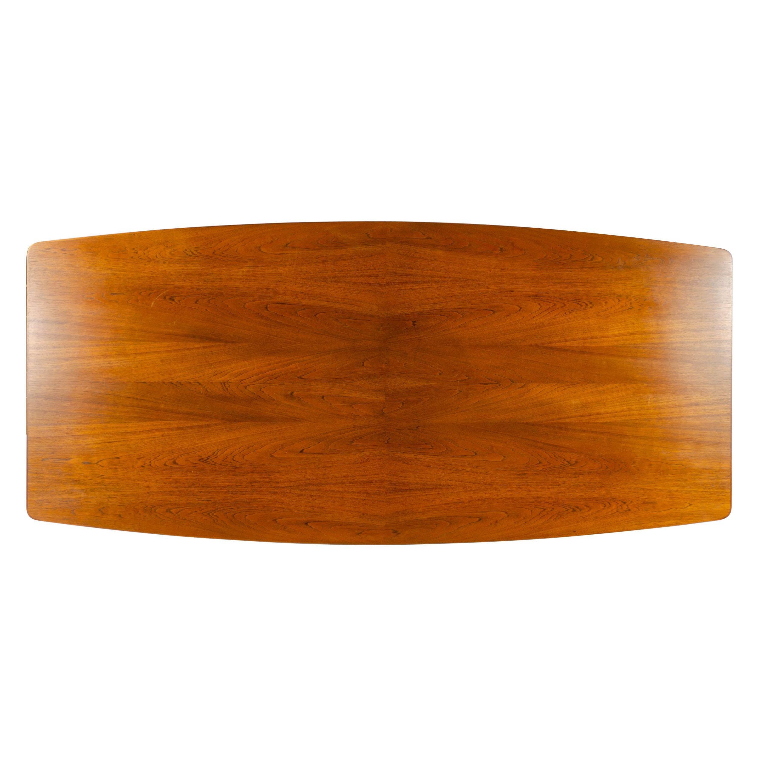 Large Teak Dining Table / Conference Table by Borge Mogensen for Karlsson In Good Condition In Sagaponack, NY